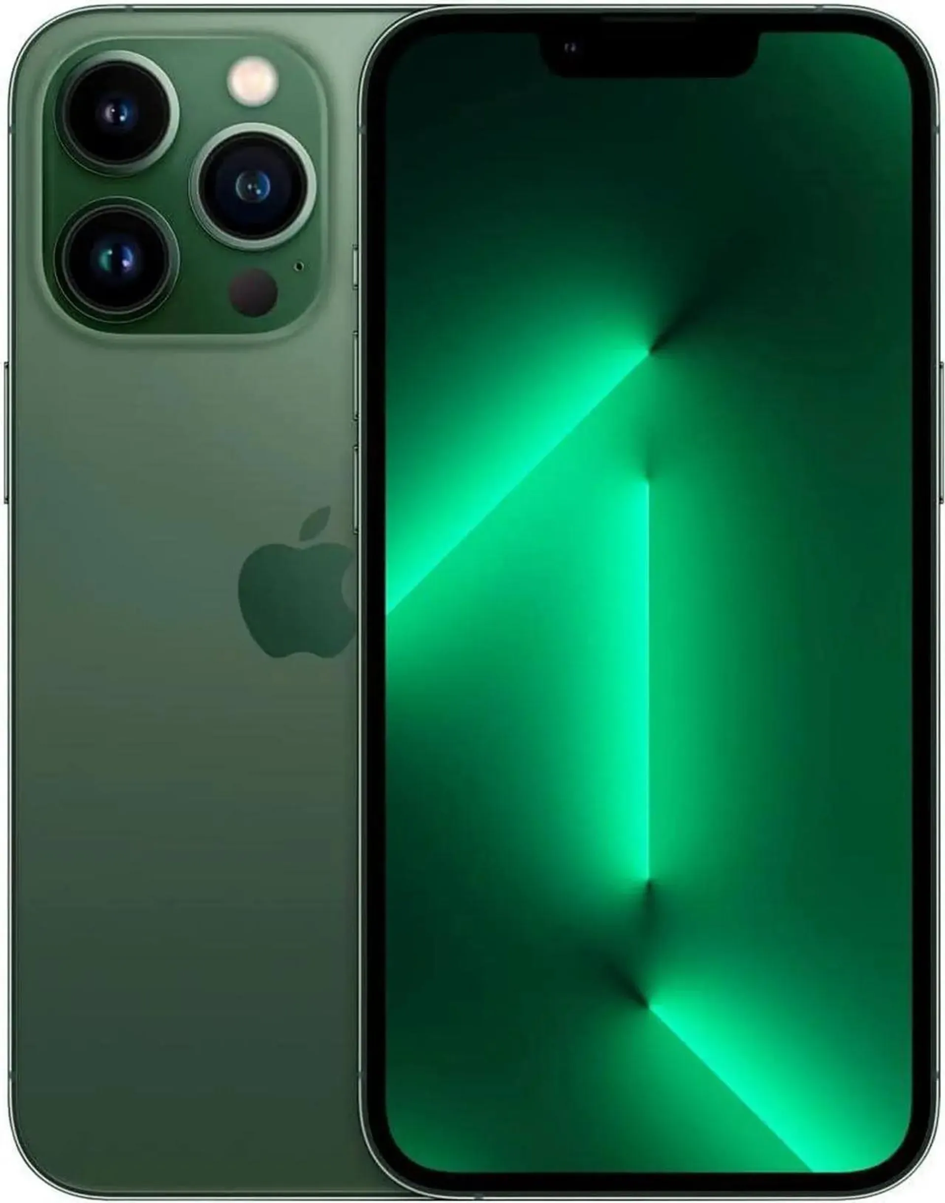Apple iPhone 13 Pro Max 128GB, Refurbished Unlocked Cell Phone, Green - Very Good Condition (Grade B)