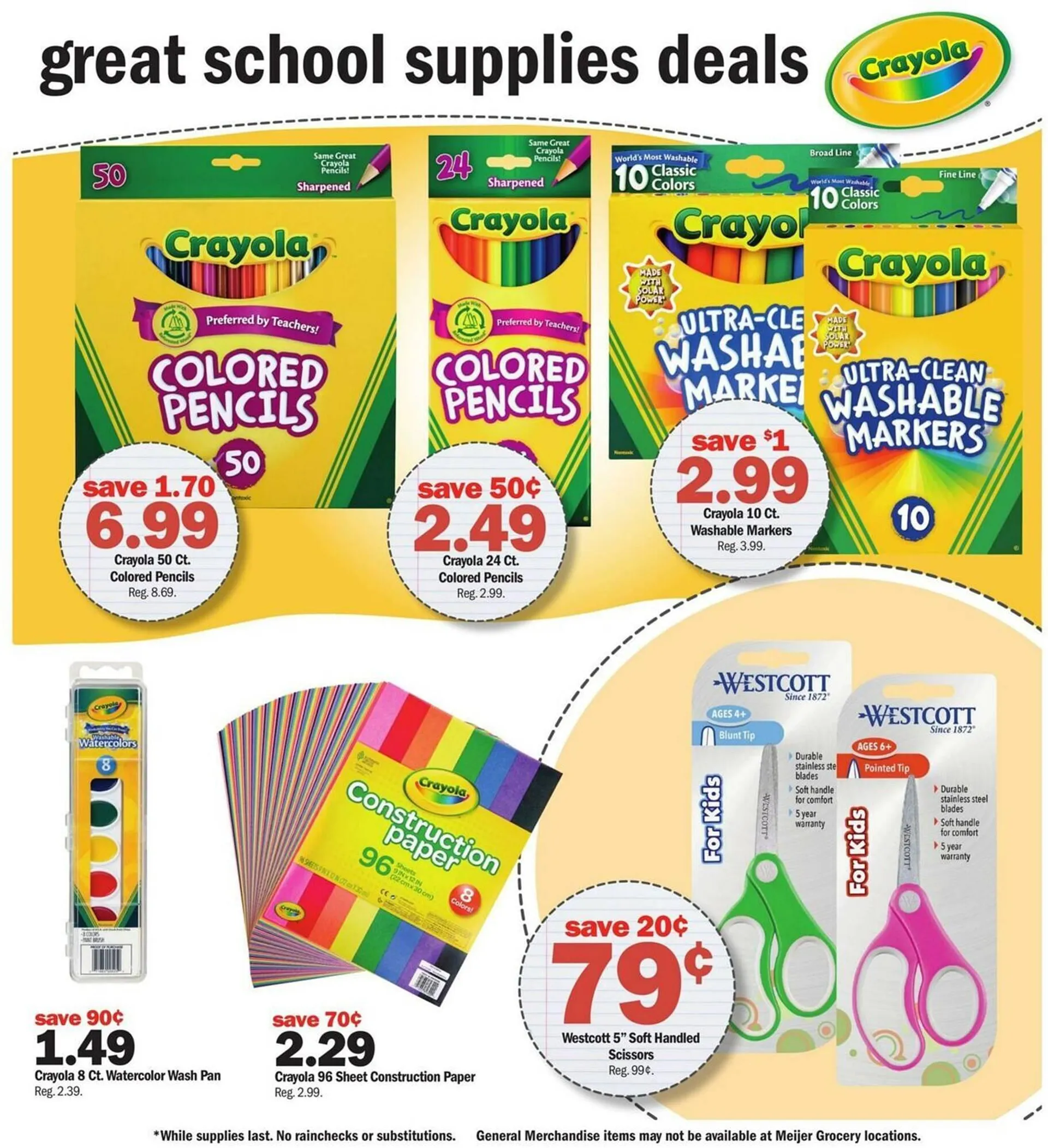 Weekly ad Back to school savings from July 21 to July 27 2024 - Page 3