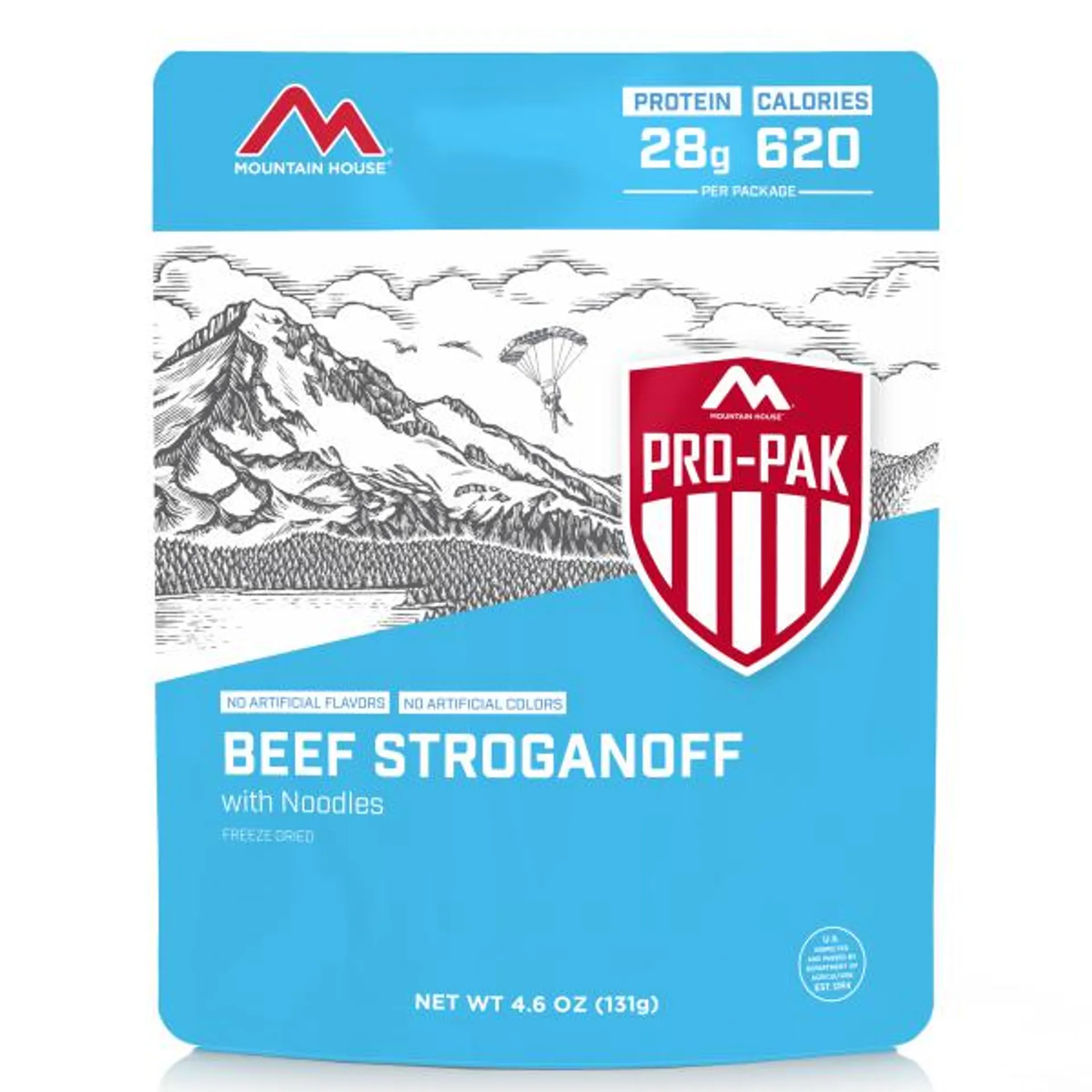 Freeze Dried Pro-Pak Beef Stroganoff with Noodles