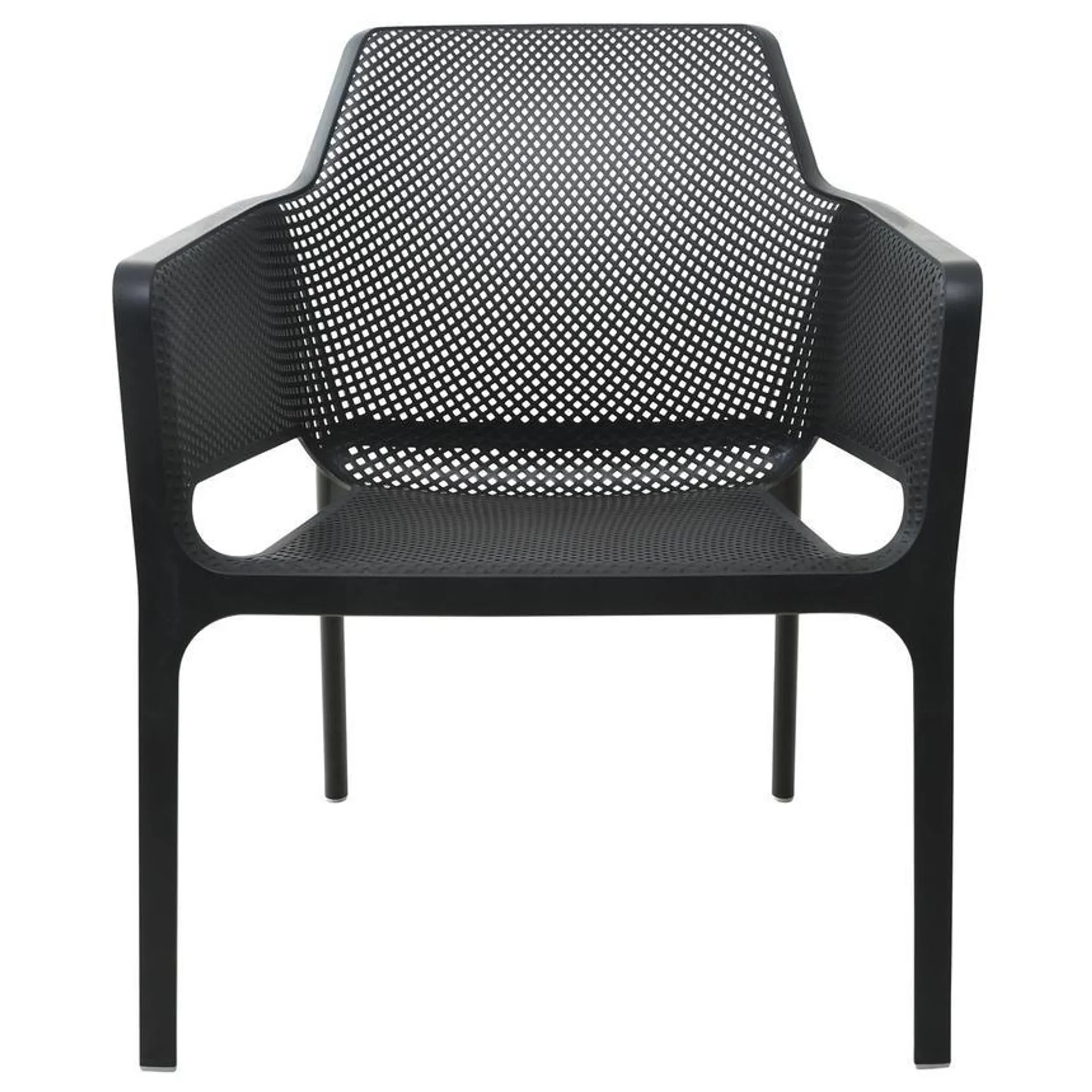 Net Dark Gray Accent Chair