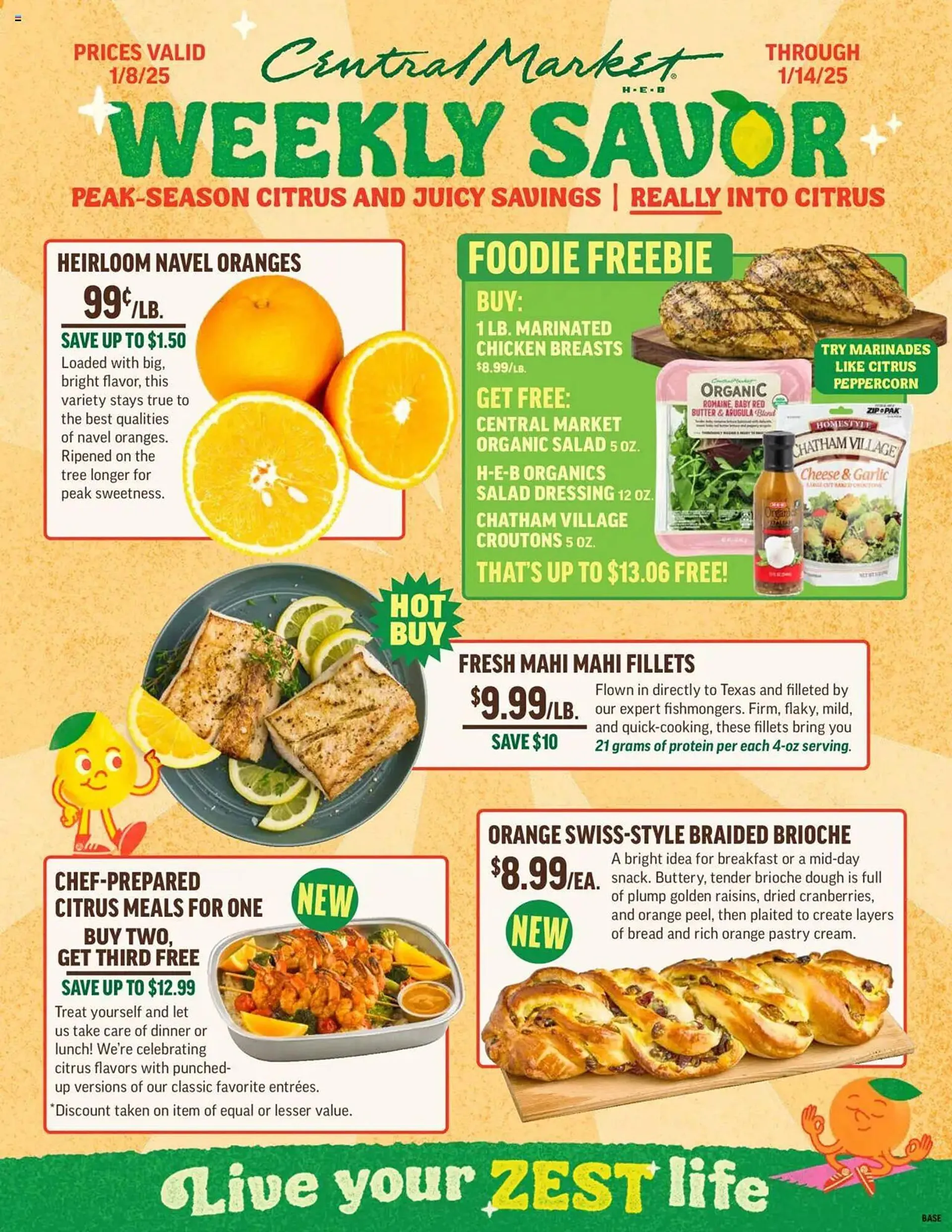 Central Market Weekly Ad - 1