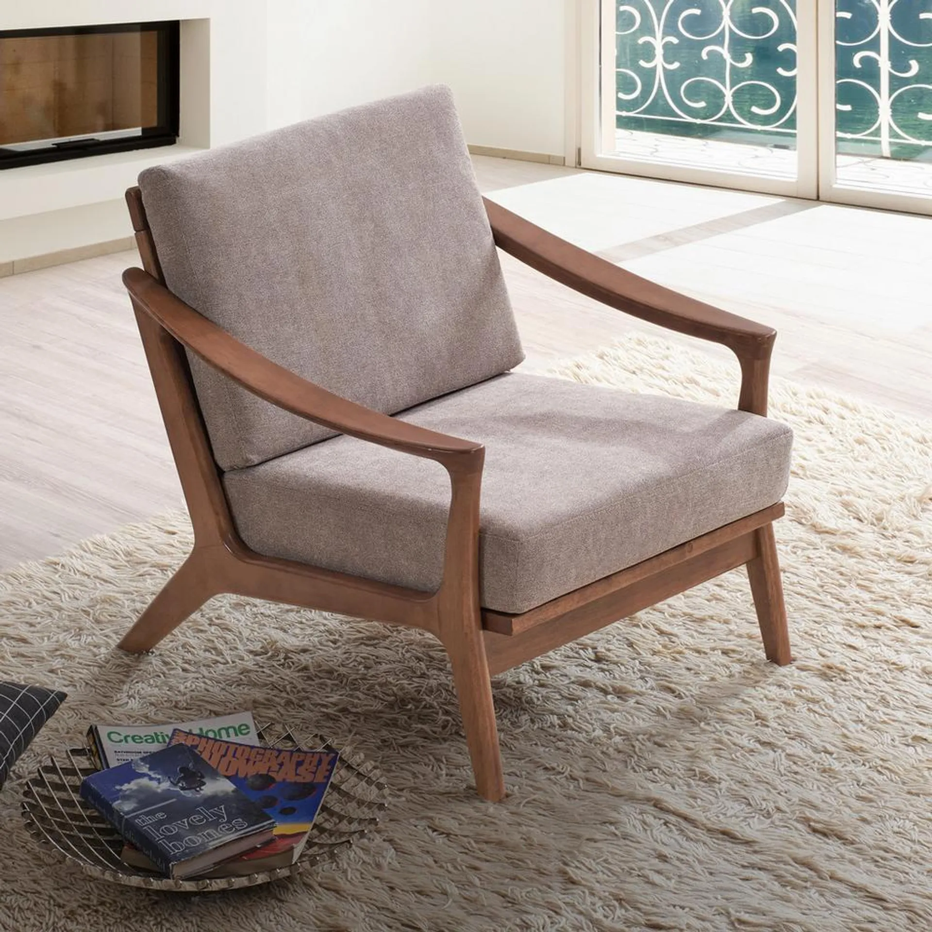 Lide Accent Chair - Brown