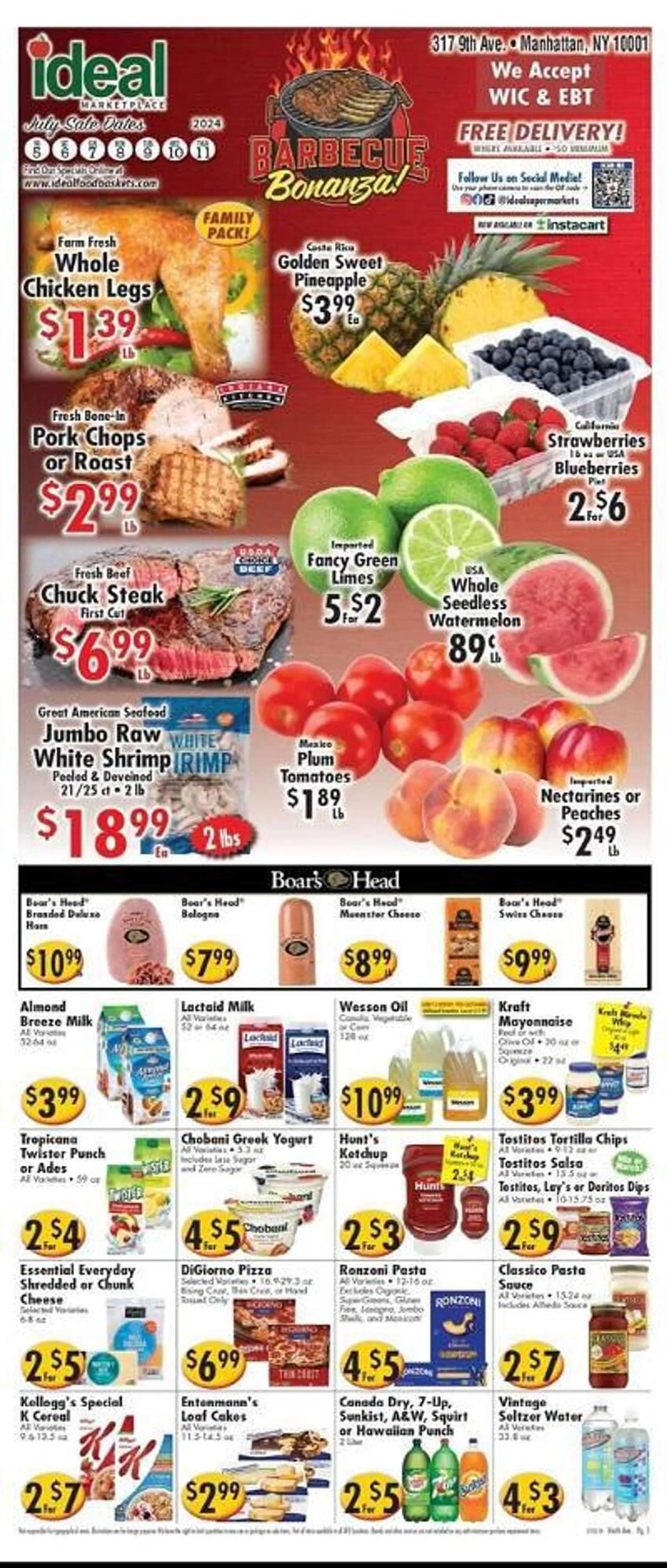 Ideal Food Basket Weekly Ad - 1