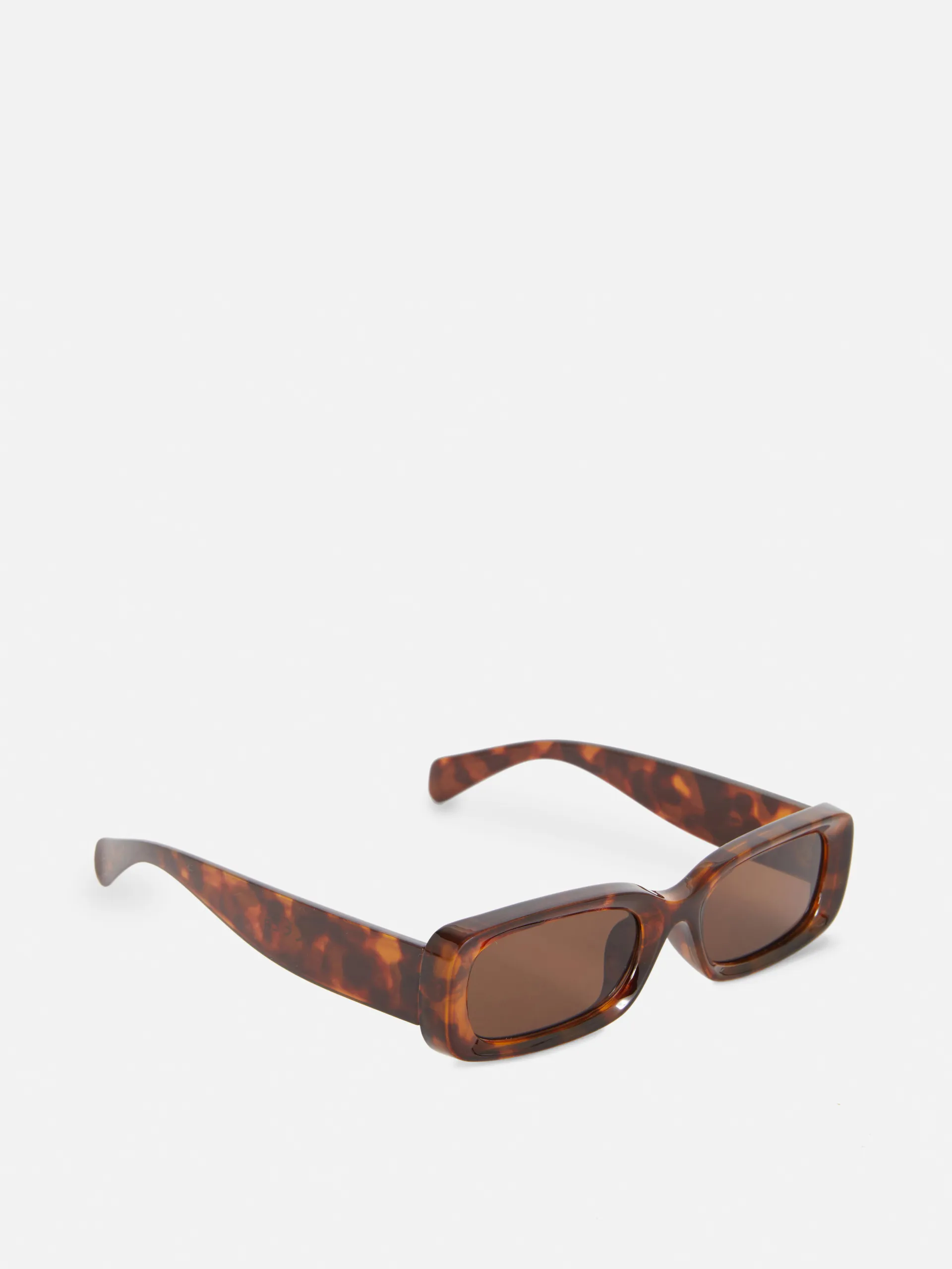 Rectangle Frame Tinted Sunglasses