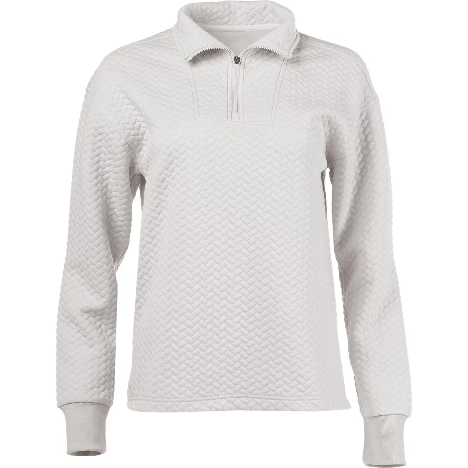 BCG Women's Quilt Quarter-Zip Top