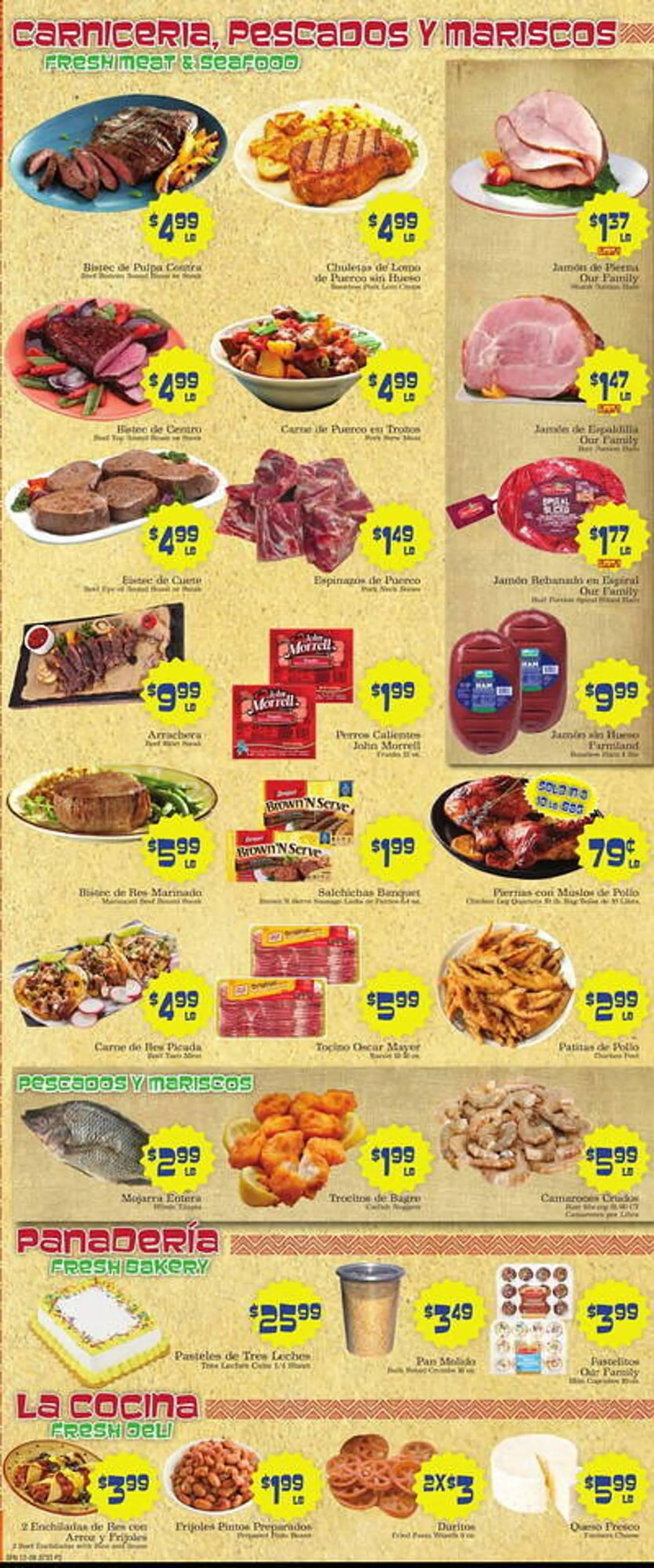 Weekly ad Supermercado Nuestra Familia Weekly Ad from December 8 to December 14 2024 - Page 2