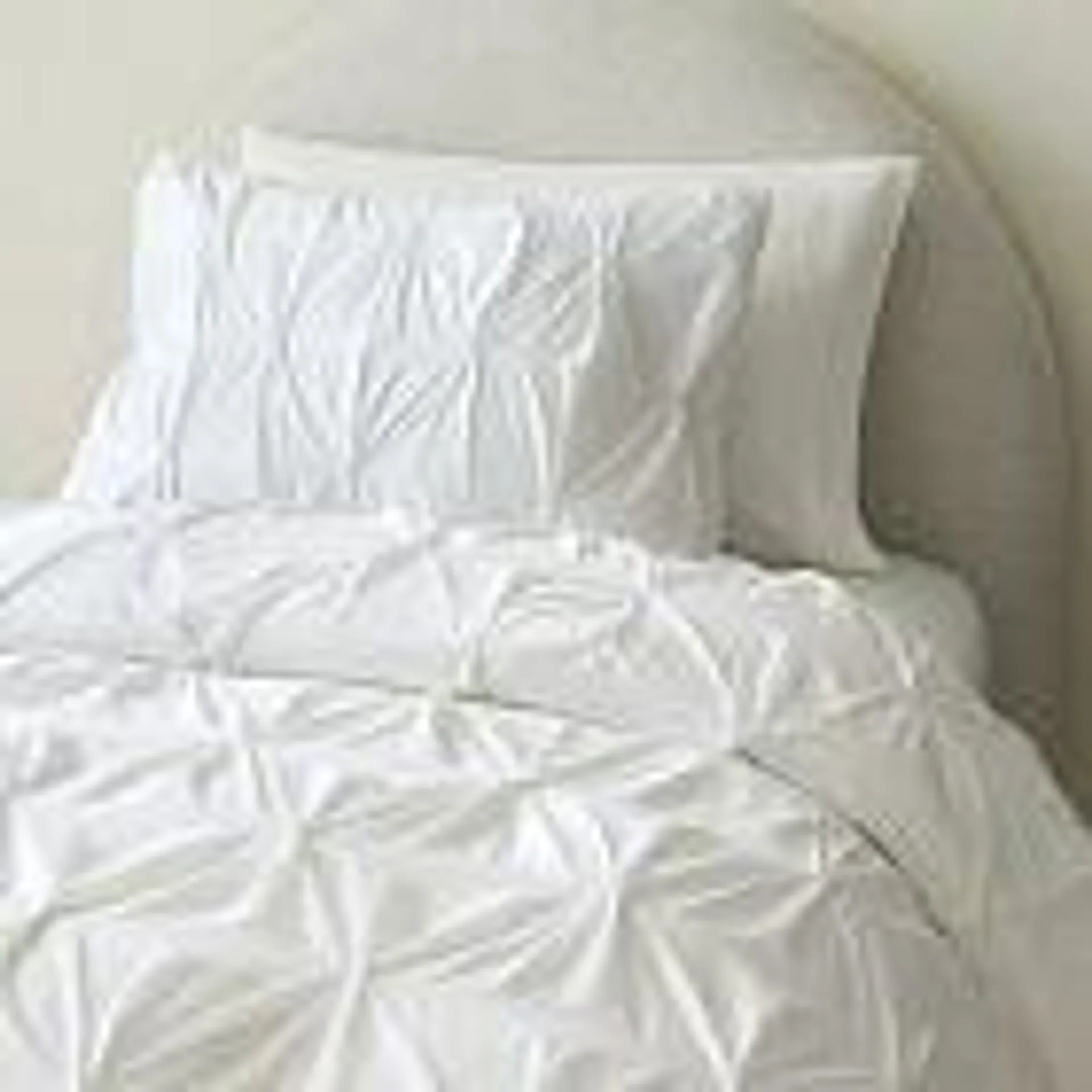 Cotton Pintuck Duvet Cover & Shams - Clearance