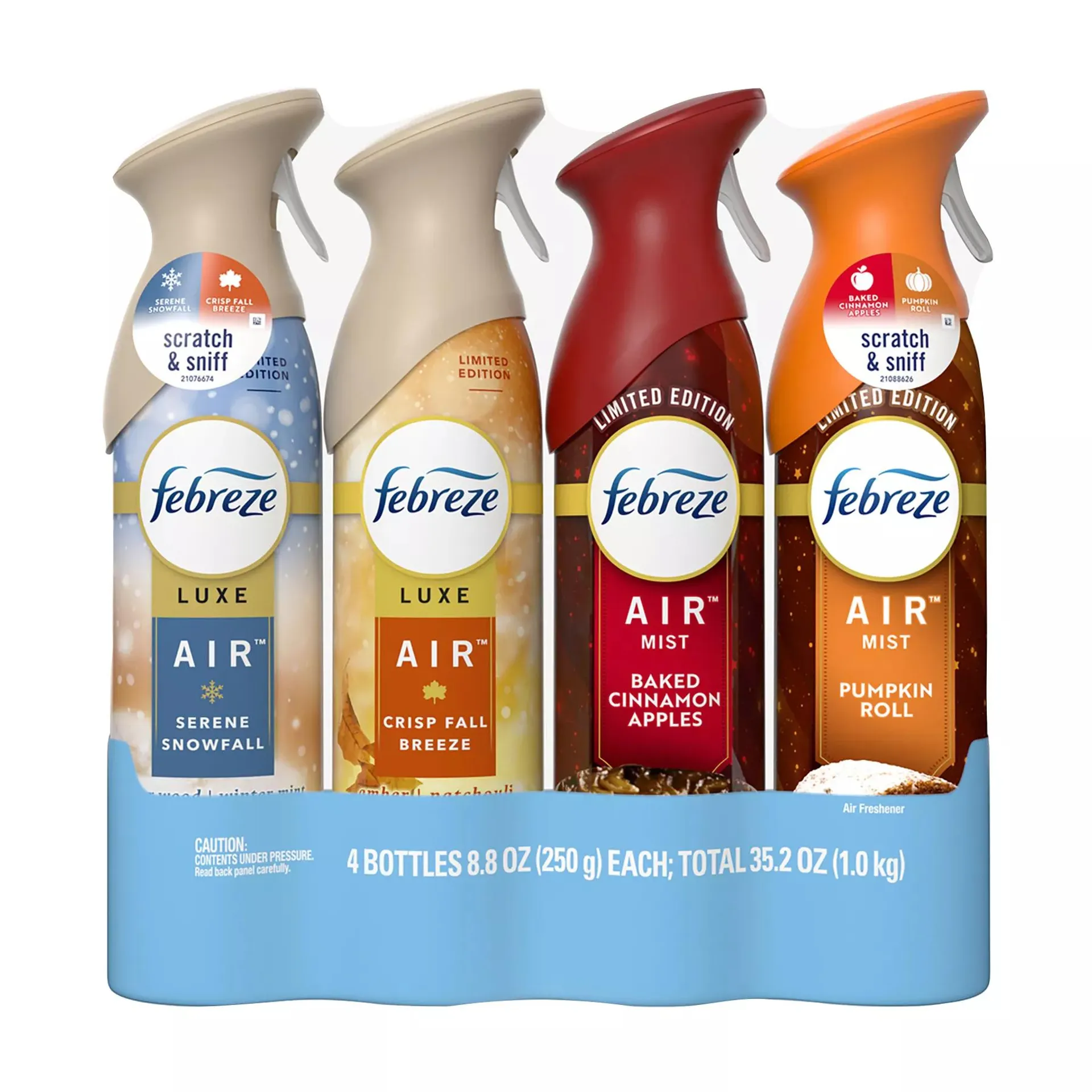 Febreze Air Freshener Spray, 8.8 oz./4 ct. - Holiday Mix Scents