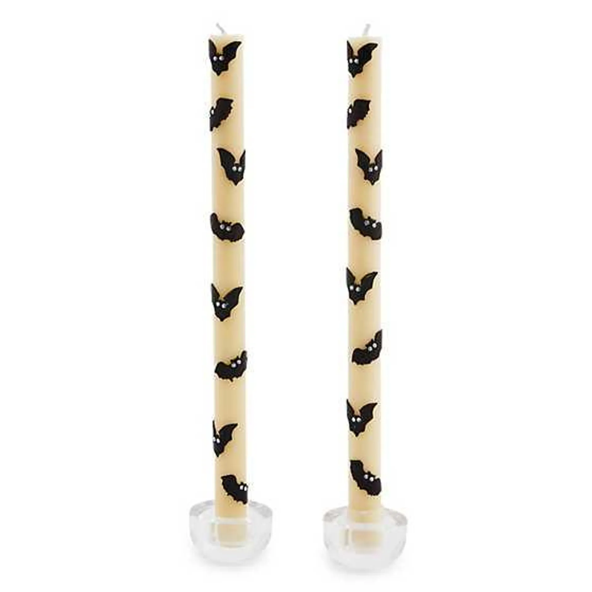 Bat Dinner Candles, Set of 2