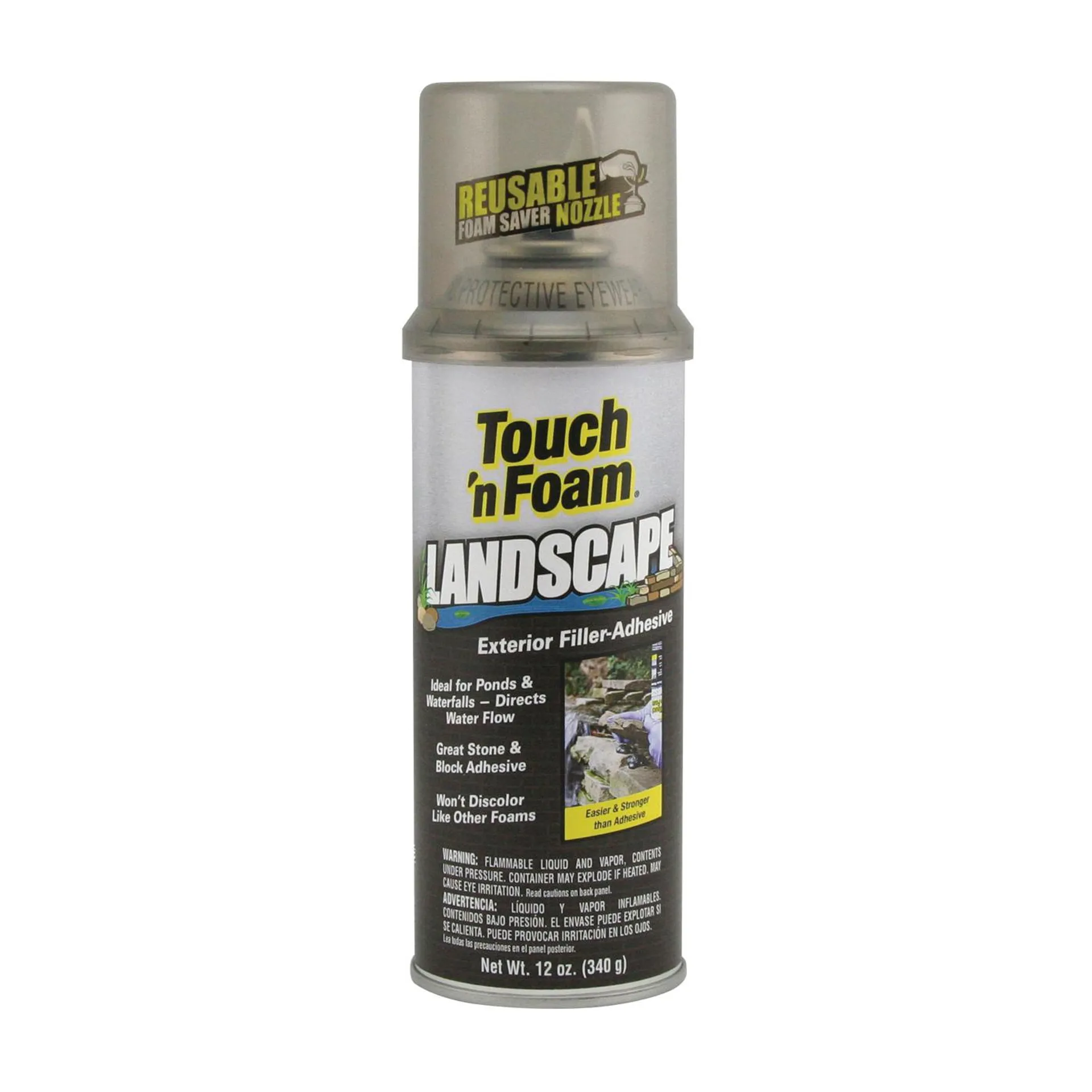 4001141212 Foam Sealant, Black, 12 oz, Can