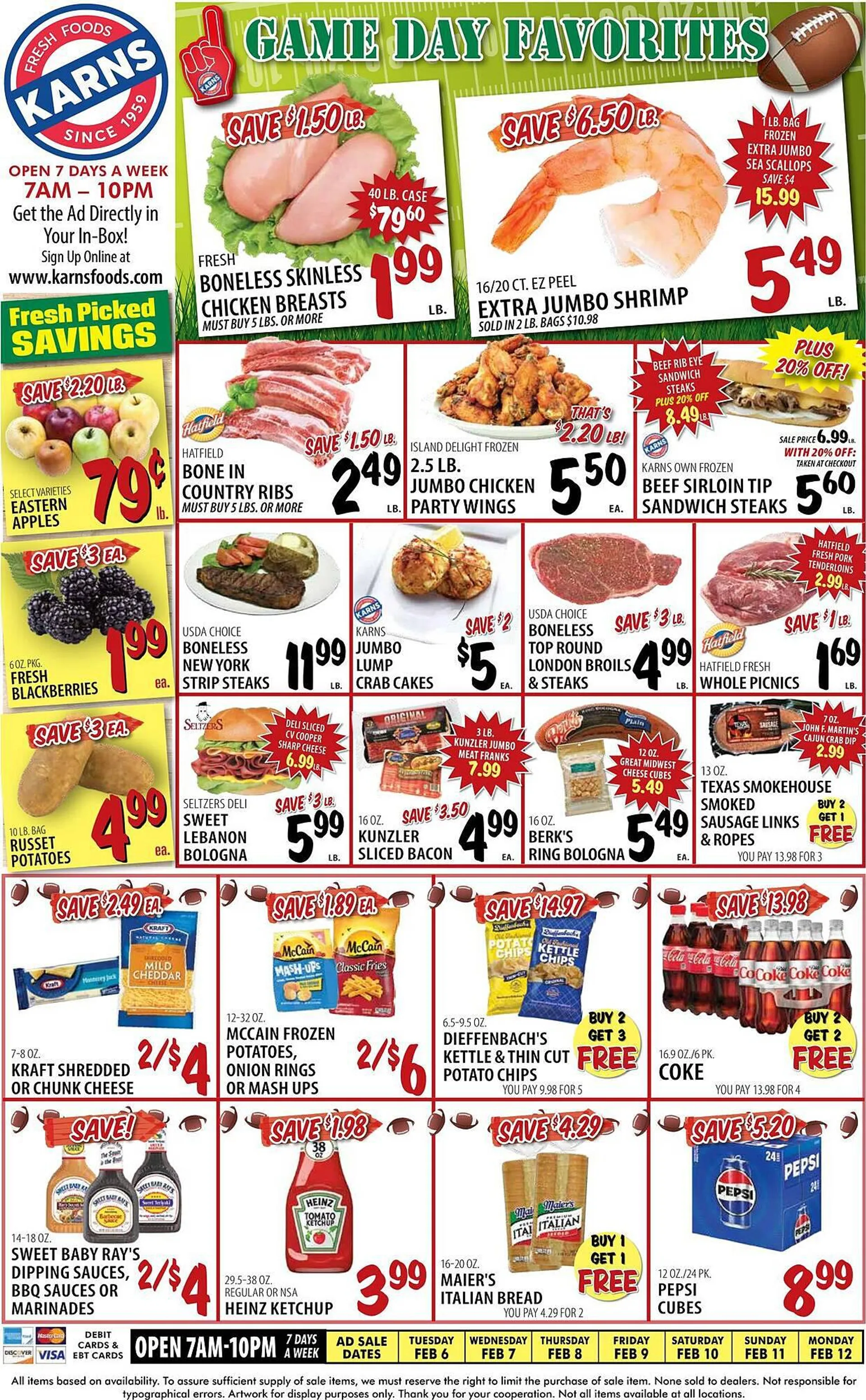 Weekly ad Karns Weekly Ad from February 6 to February 12 2024 - Page 