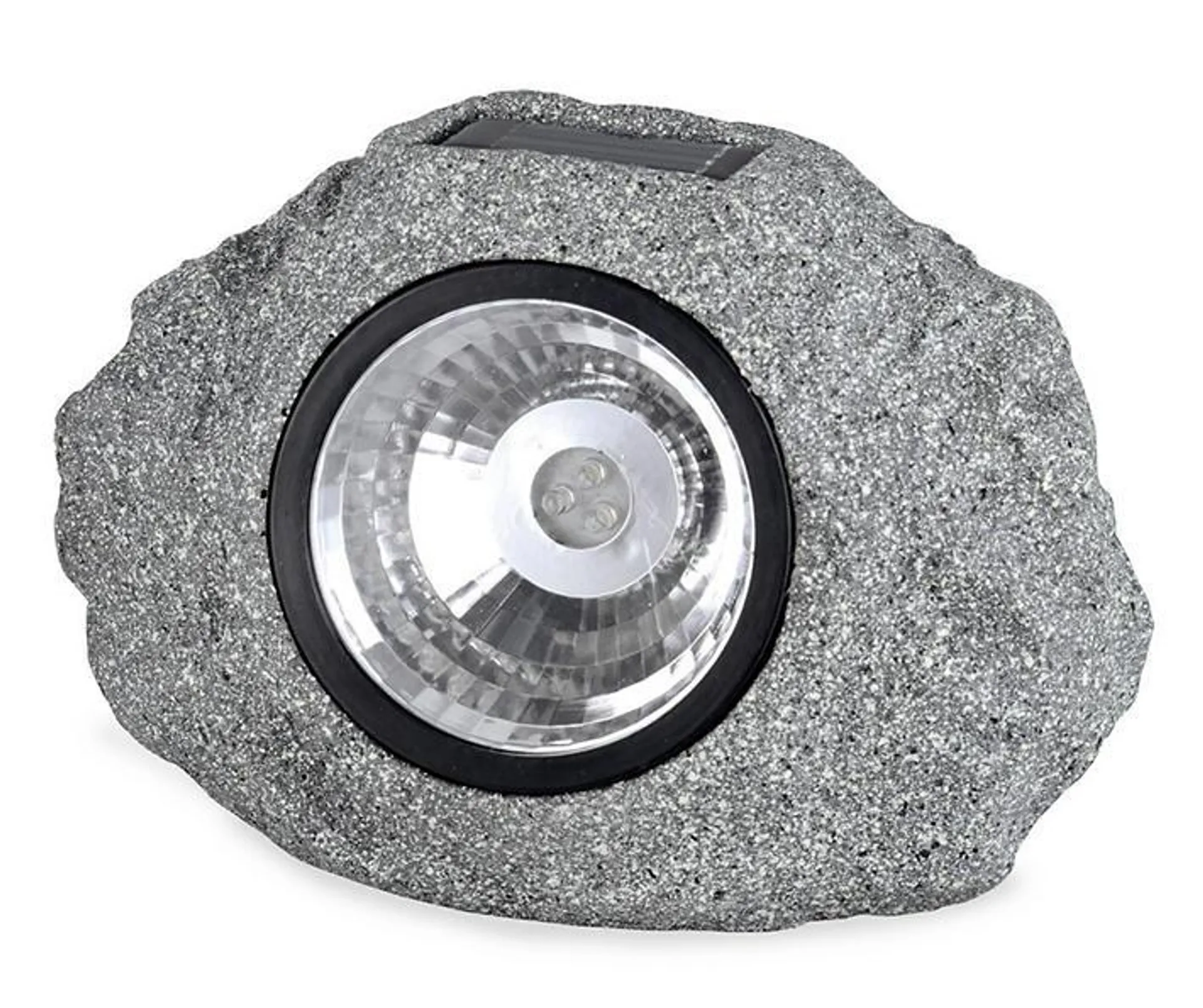 LED Solar 5x Rock Spotlight, (4")