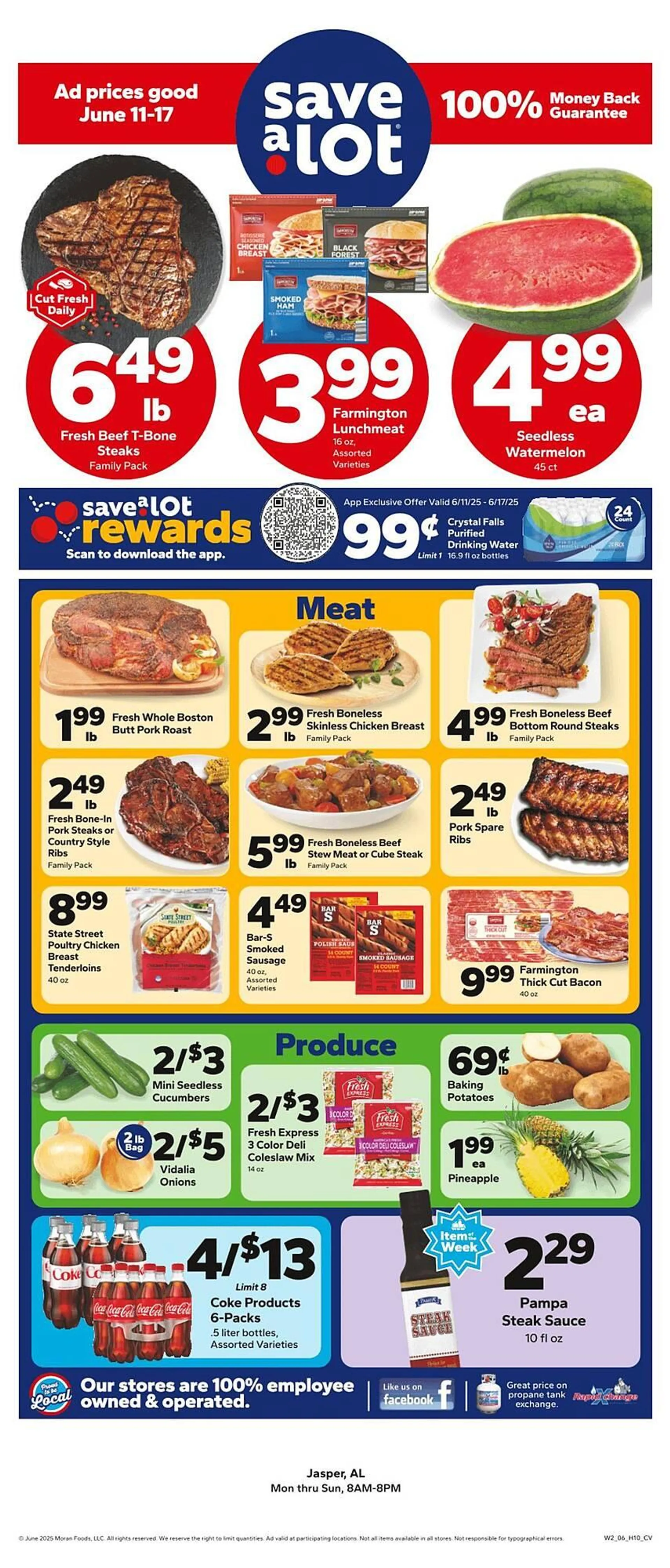 Weekly ad Save a Lot Weekly Ad from June 11 to June 17 2025 - Page 1