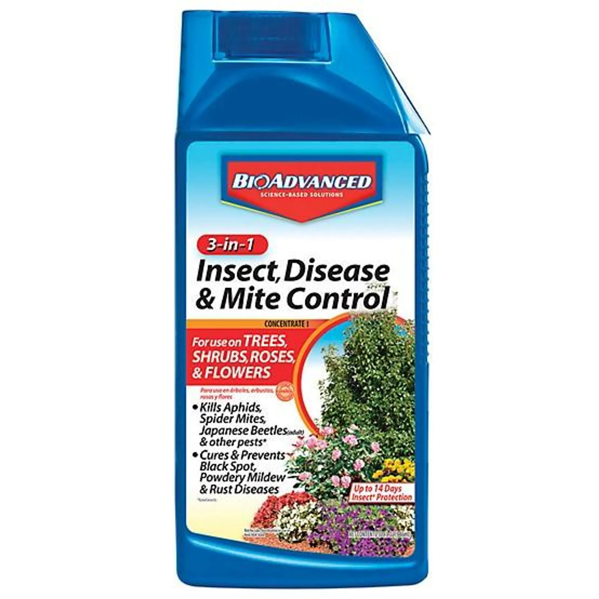 32 oz. 3-in-1 Insect Disease and Mite Control Concentrate