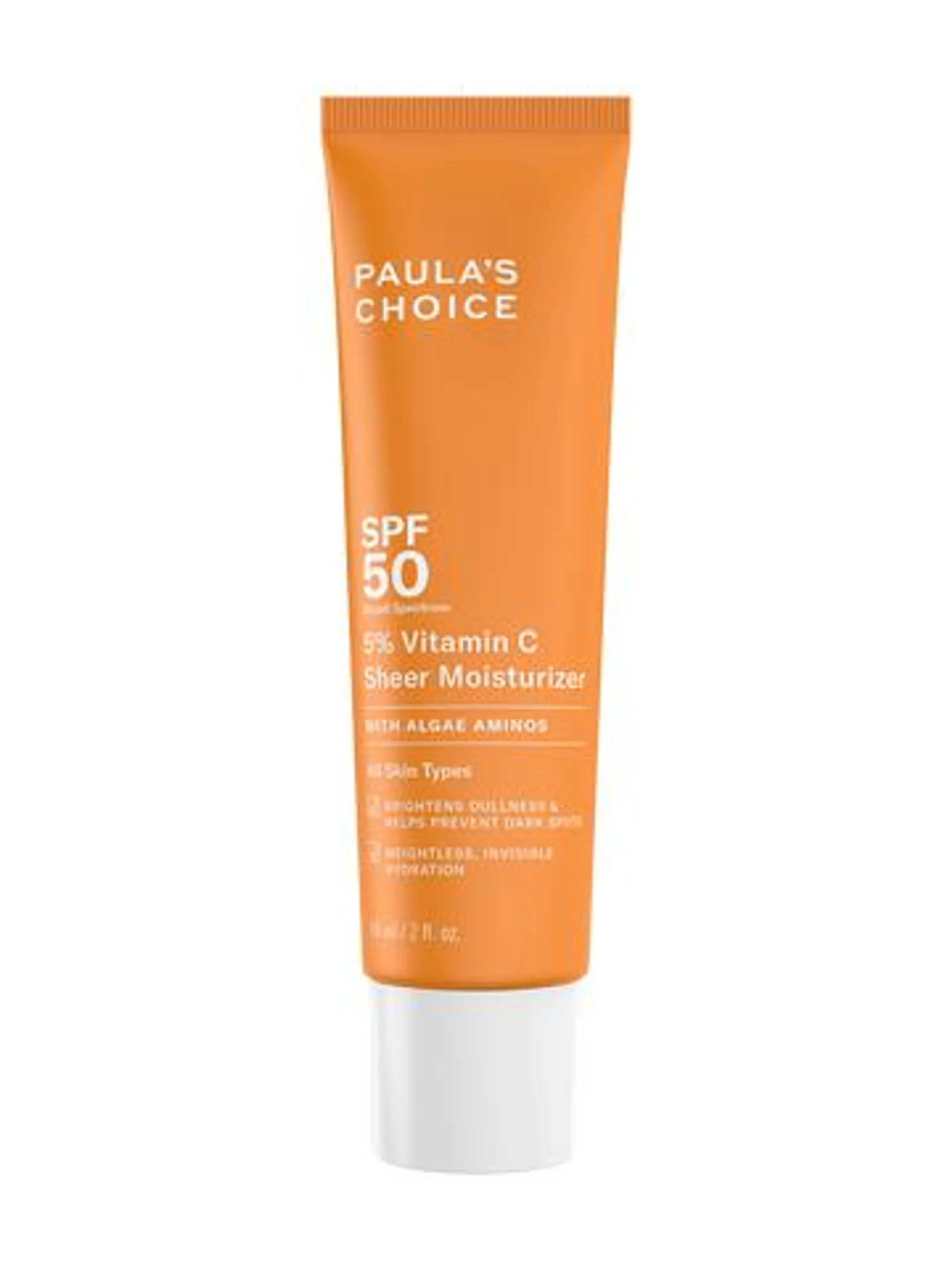 5% Vitamin C Sheer Moisturizer SPF 50