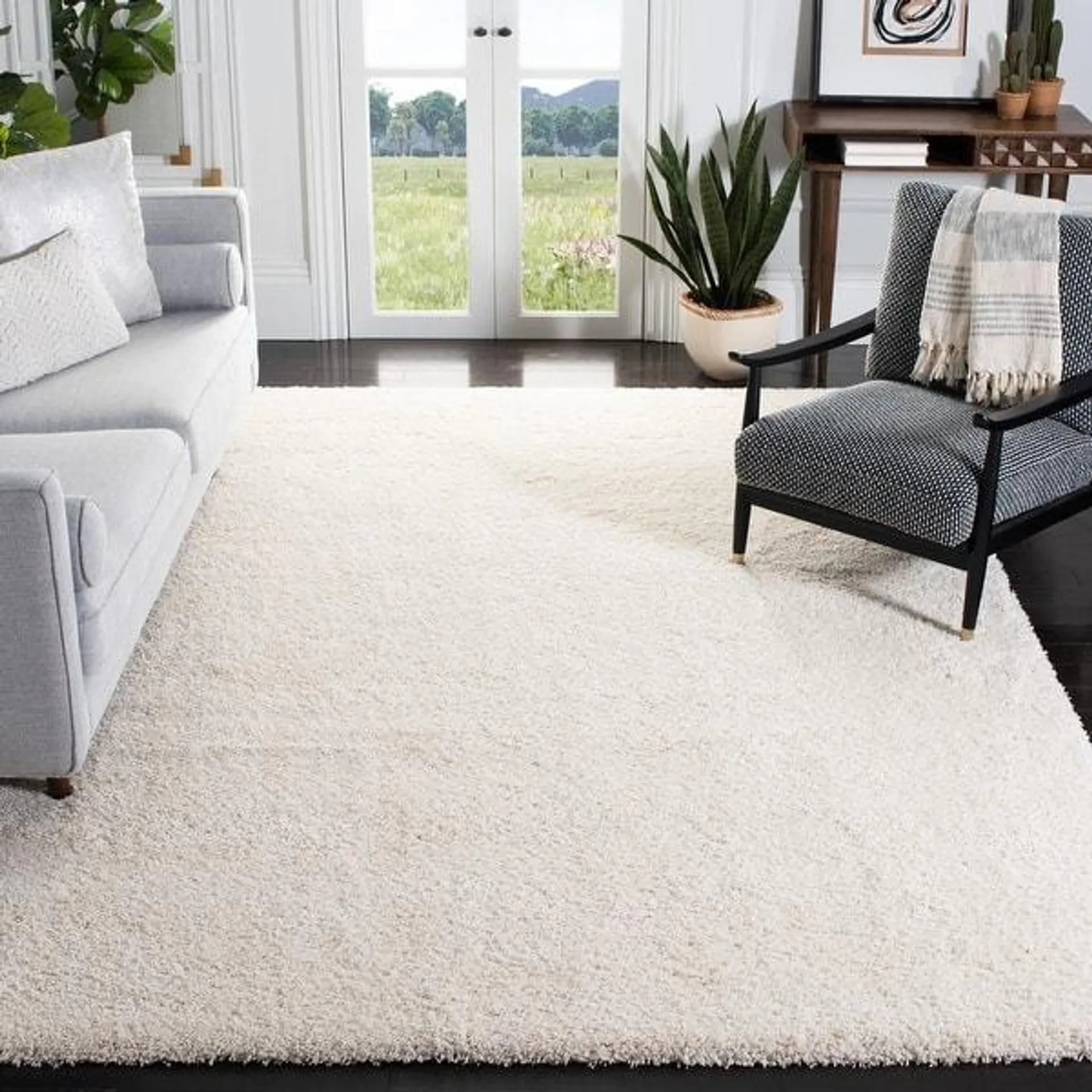 SAFAVIEH California Premium Shag Izat 2-inch Thick Area Rug