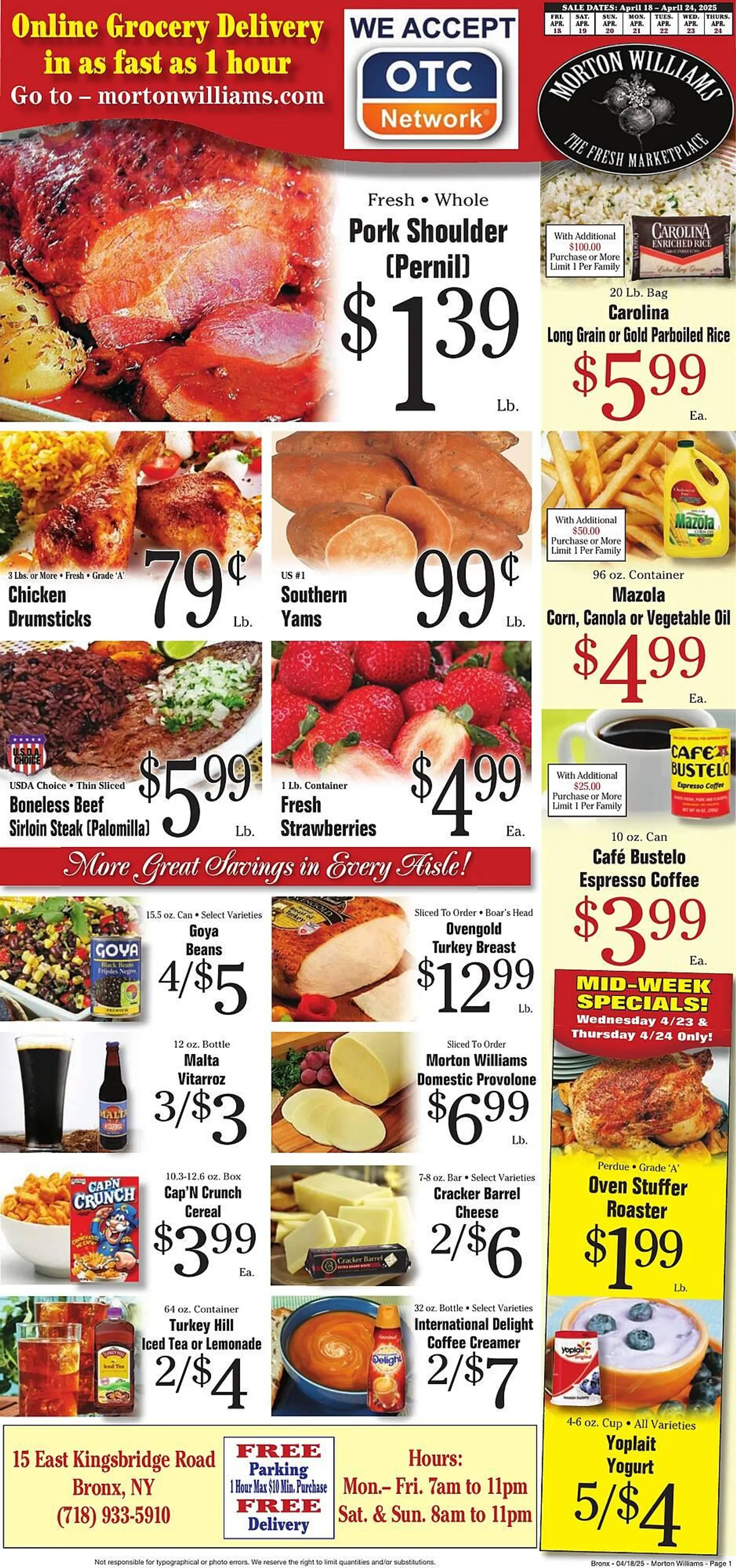 Morton Williams Weekly Ad - 1