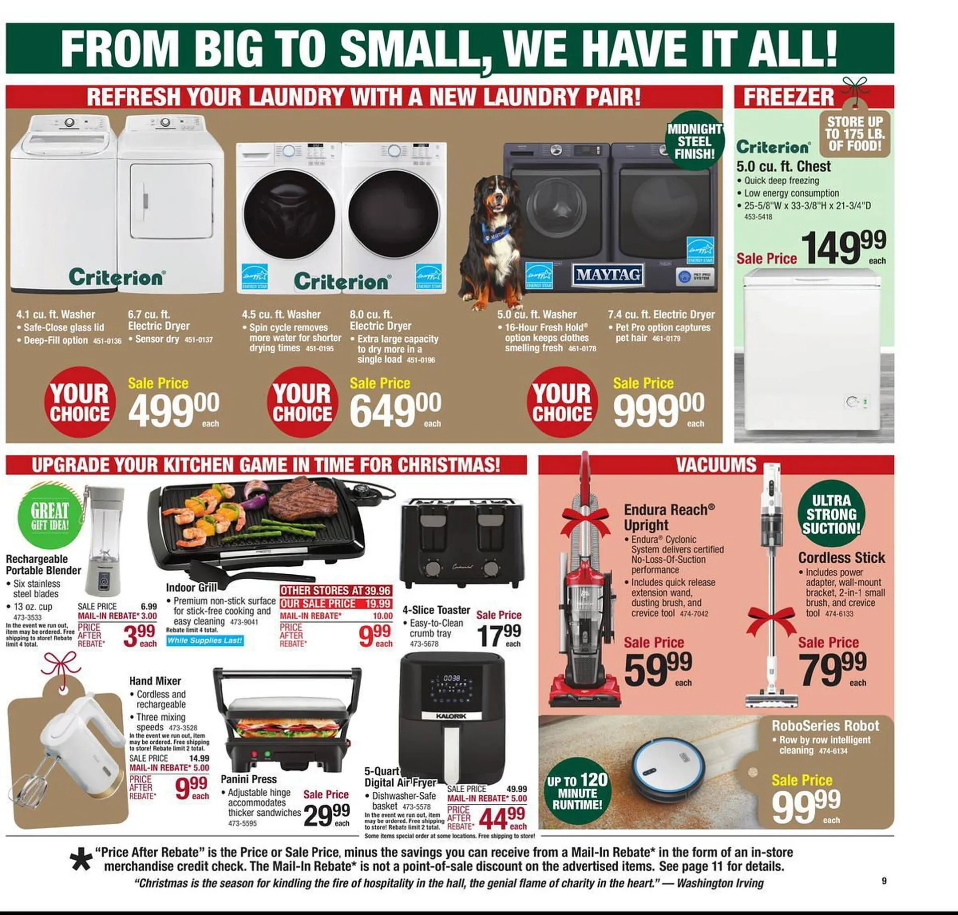 Weekly ad Menards Weekly Ad from December 12 to December 24 2024 - Page 17