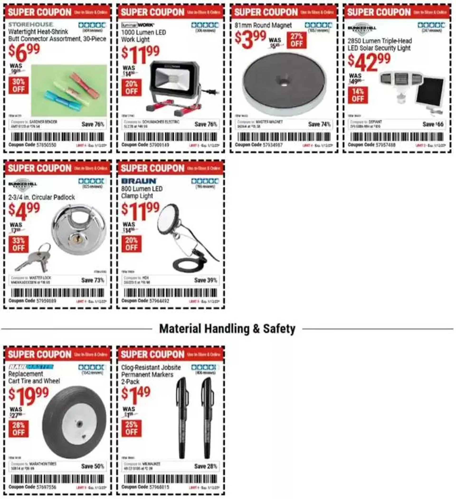 Weekly ad Harbor Freight Tools weekly ad from December 30 to January 13 2025 - Page 5