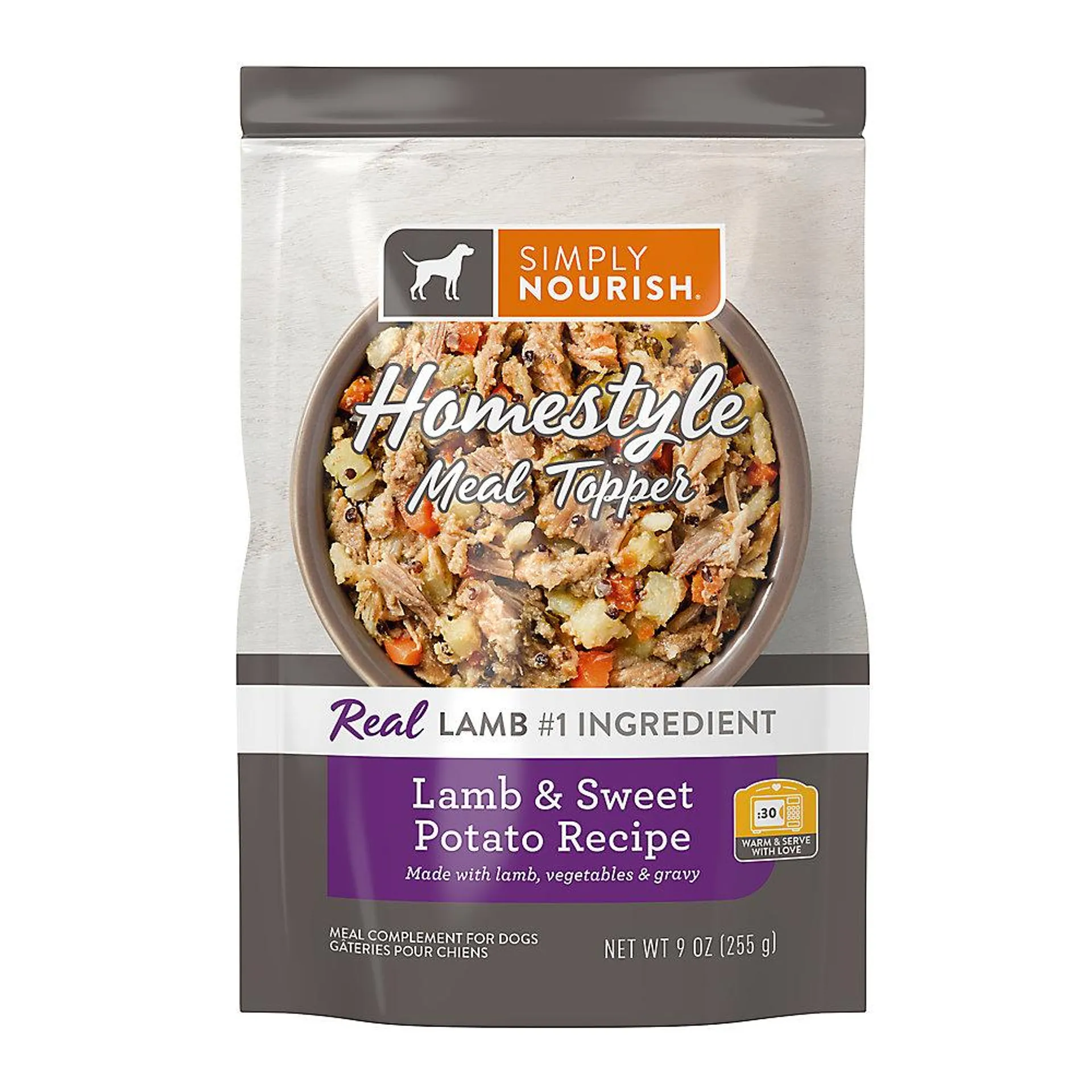 Simply Nourish Homestyle Meal Topper™ Adult Dog Meal Complement - 9 oz