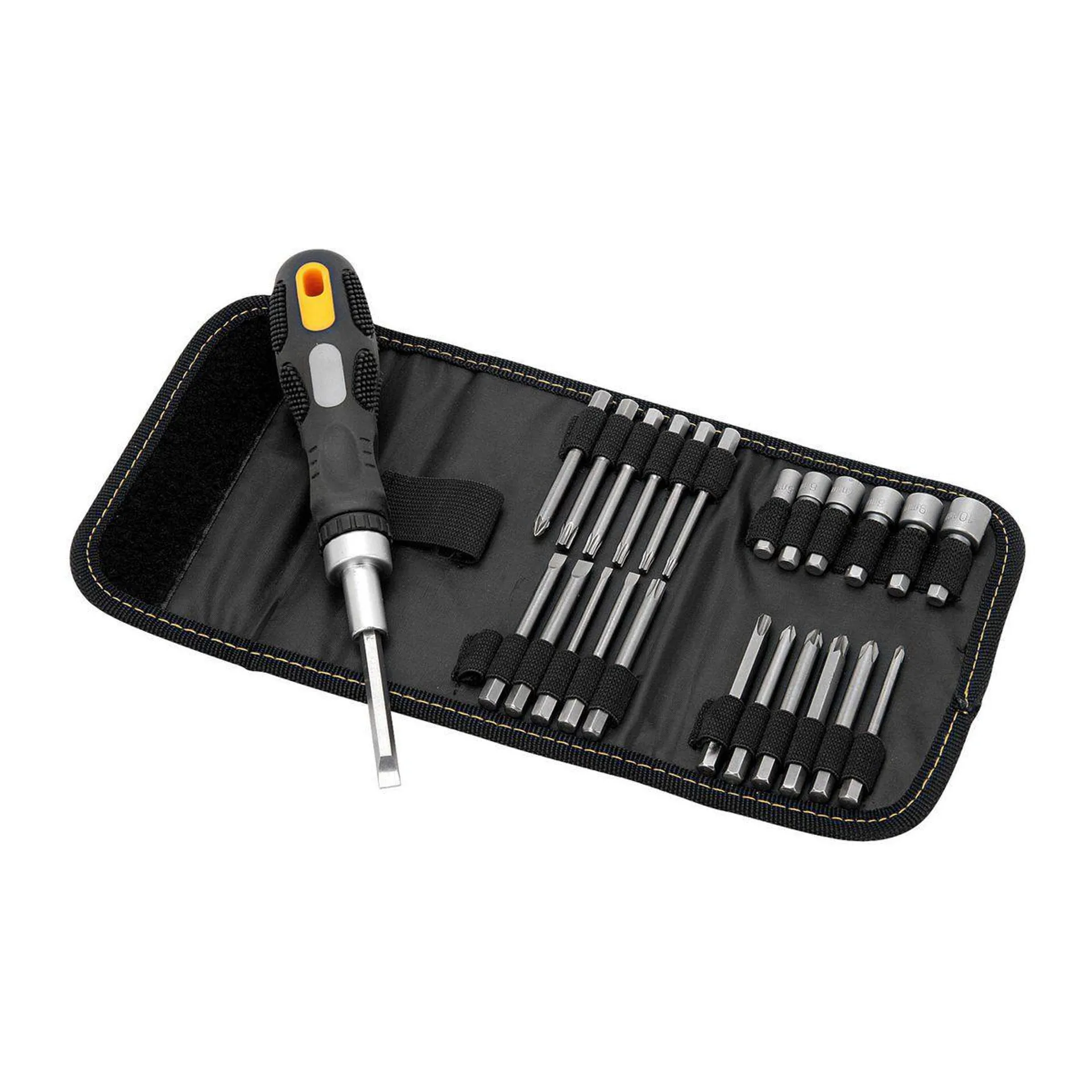 Ratcheting Screwdriver Set, 26 Piece