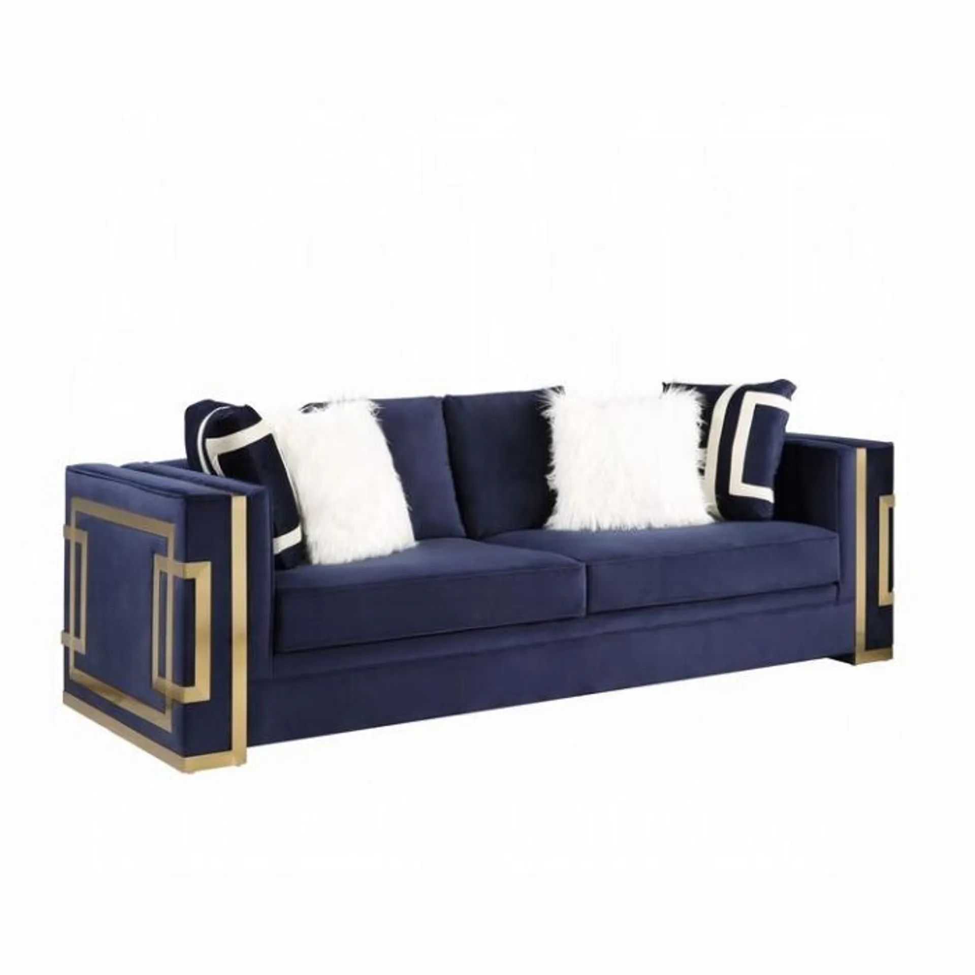 Virrux Sofa W/6 Pillows