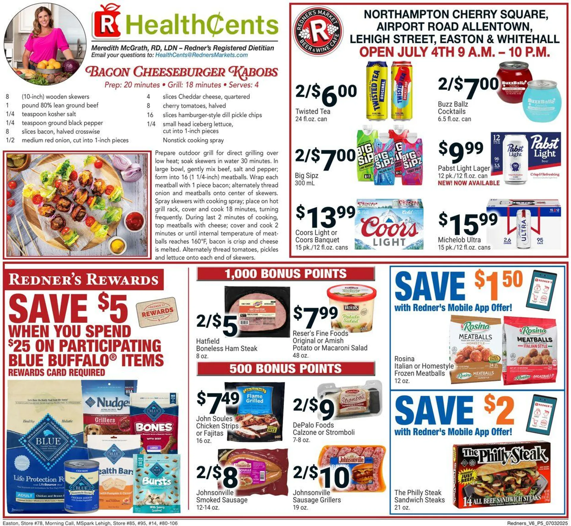 Weekly ad Redner’s Warehouse Market Current weekly ad from July 3 to July 11 2025 - Page 5