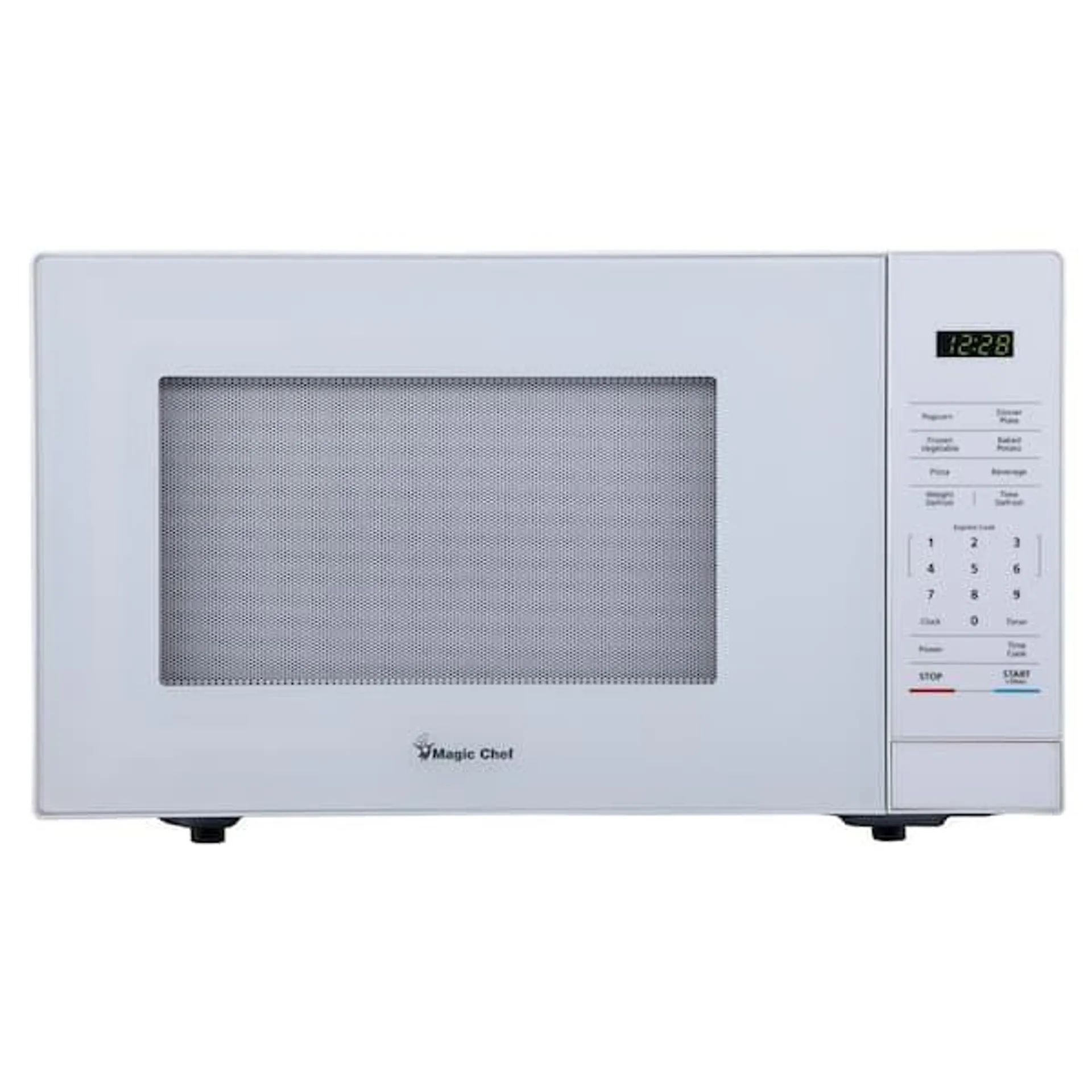 1.1 cu. ft. Countertop Microwave in White