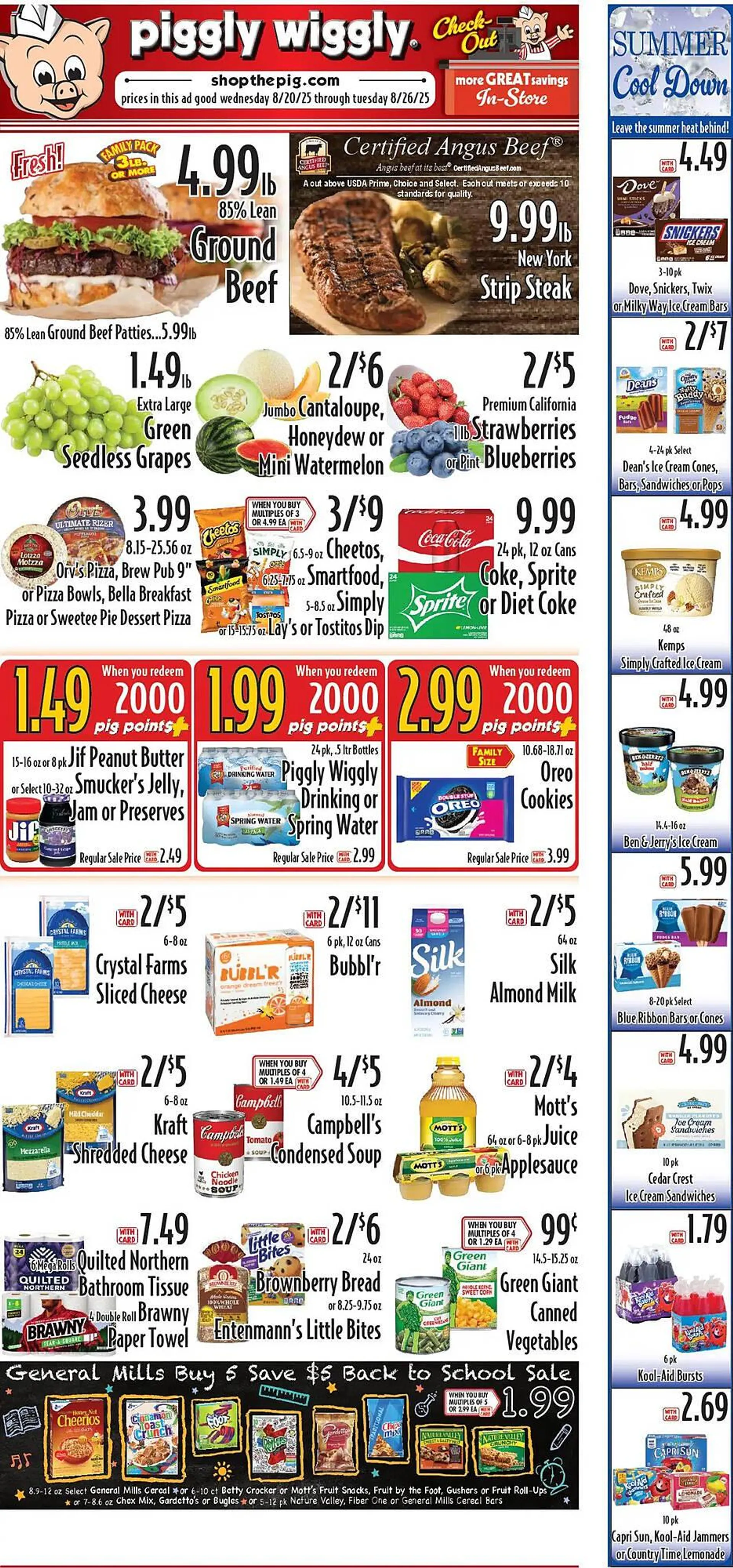 Weekly ad Piggly Wiggly Weekly Ad from August 20 to August 27 2025 - Page 1