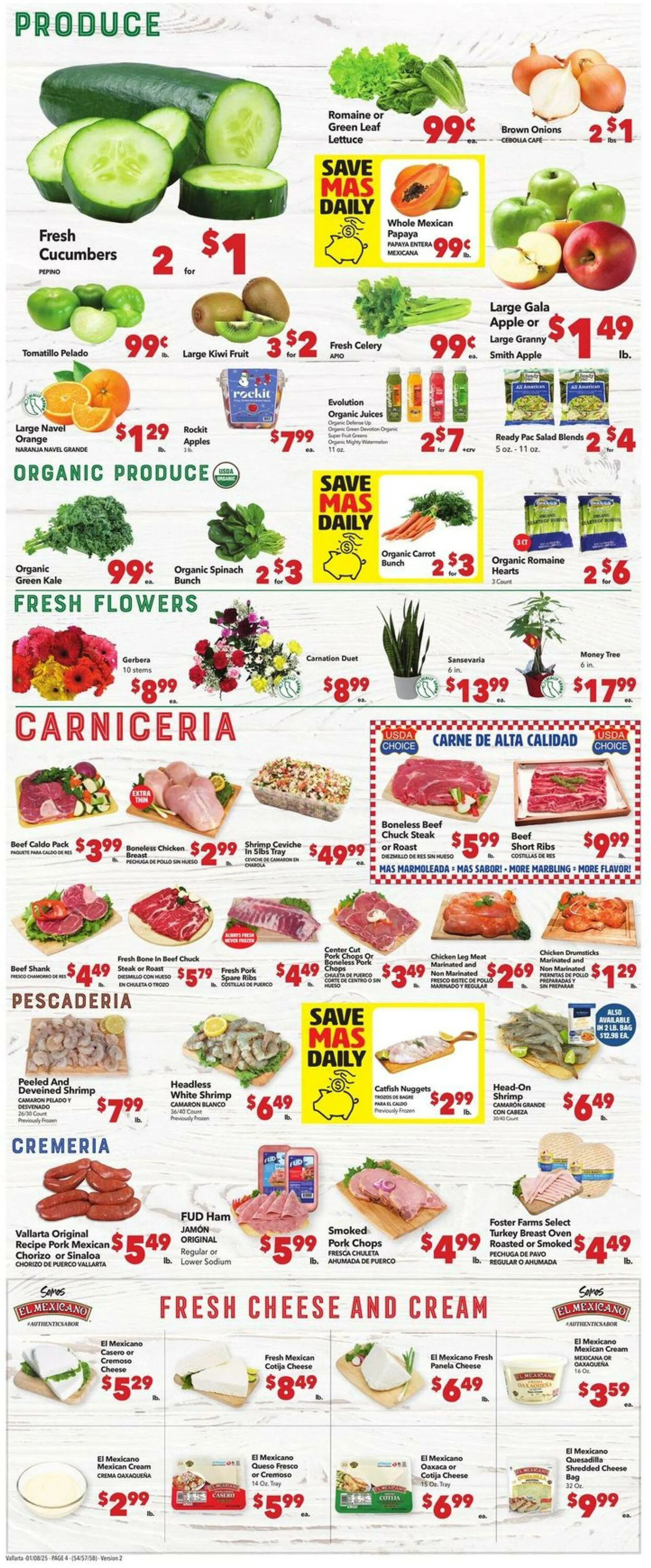 Weekly ad Vallarta from January 8 to January 14 2025 - Page 4