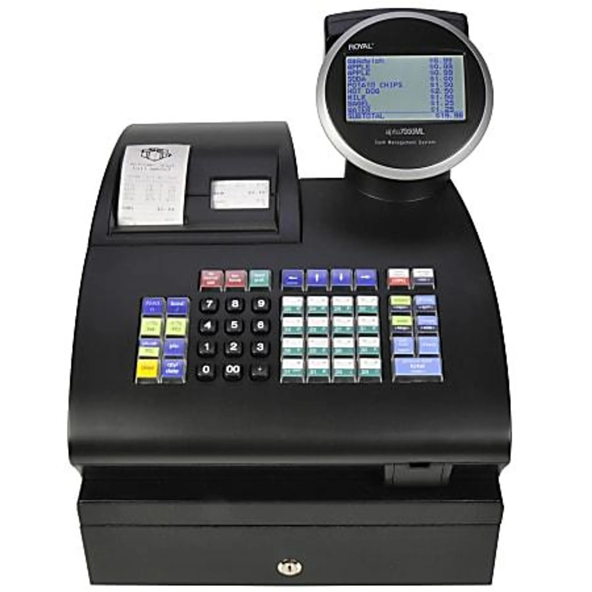 Royal Product 7000ML Cash Register, Black