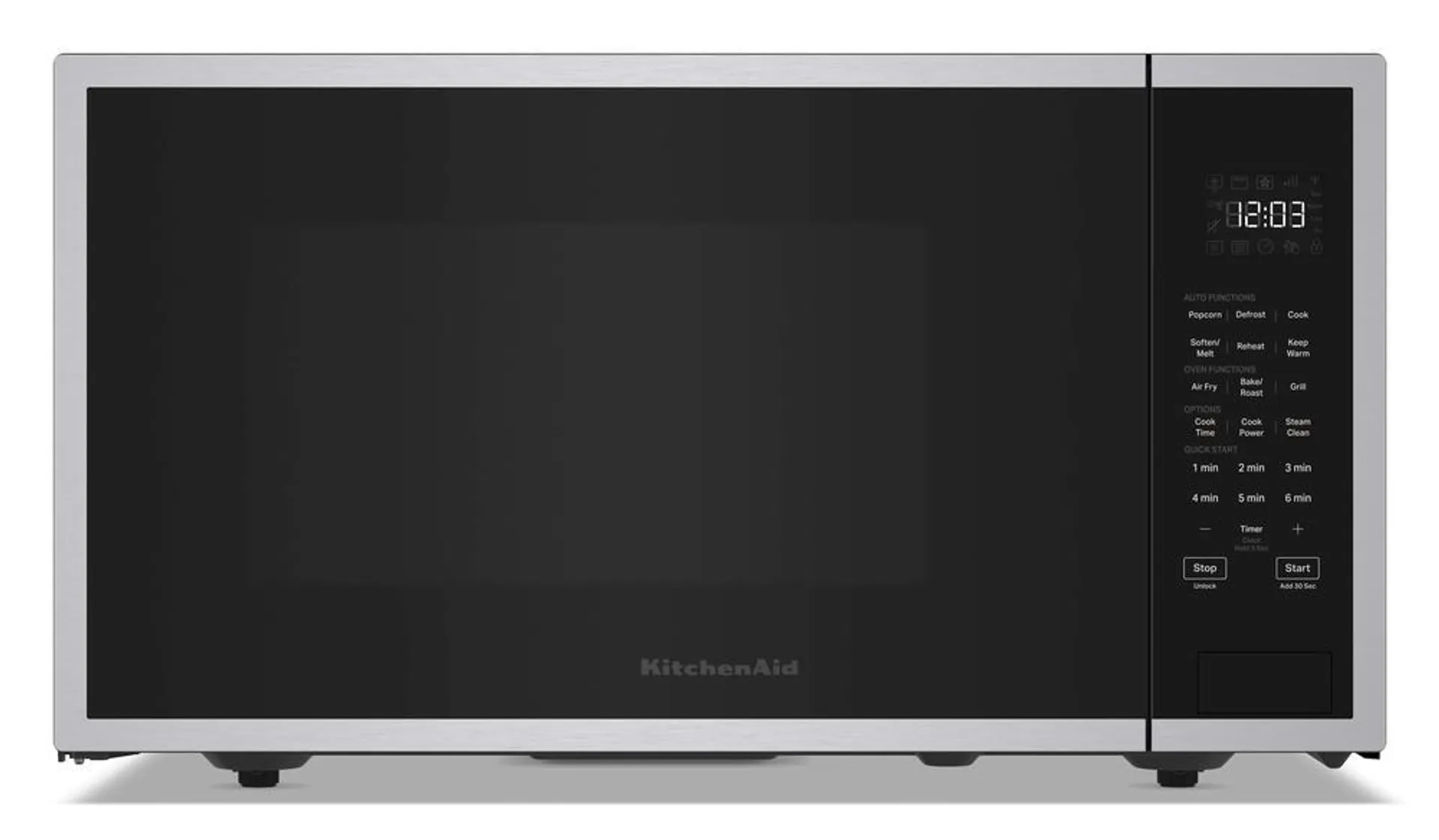 KitchenAid® 1.5 cu.ft. Fingerprint Resistant Stainless Steel Countertop Microwave