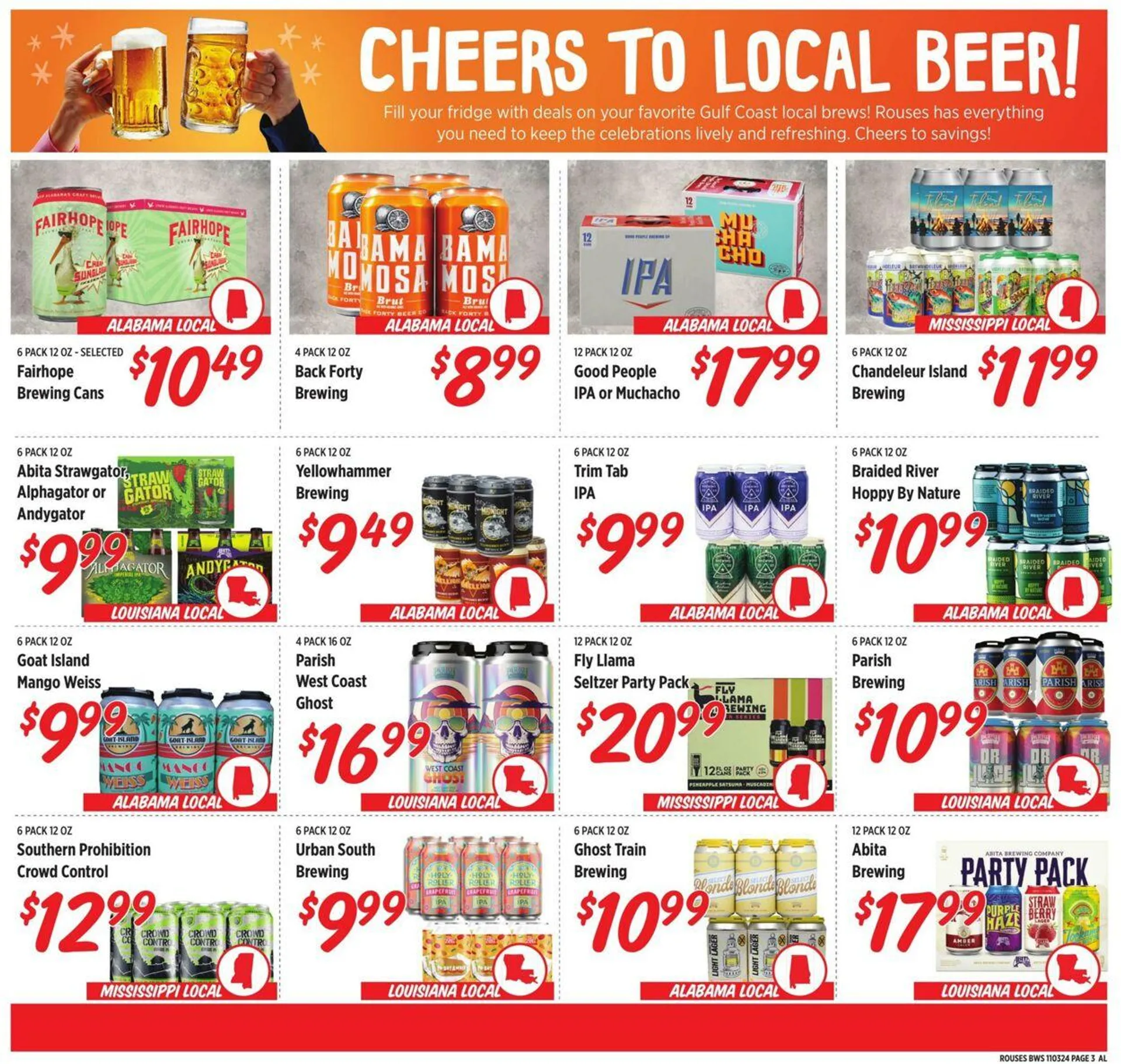 Weekly ad Rouses Current weekly ad from October 30 to November 27 2024 - Page 3