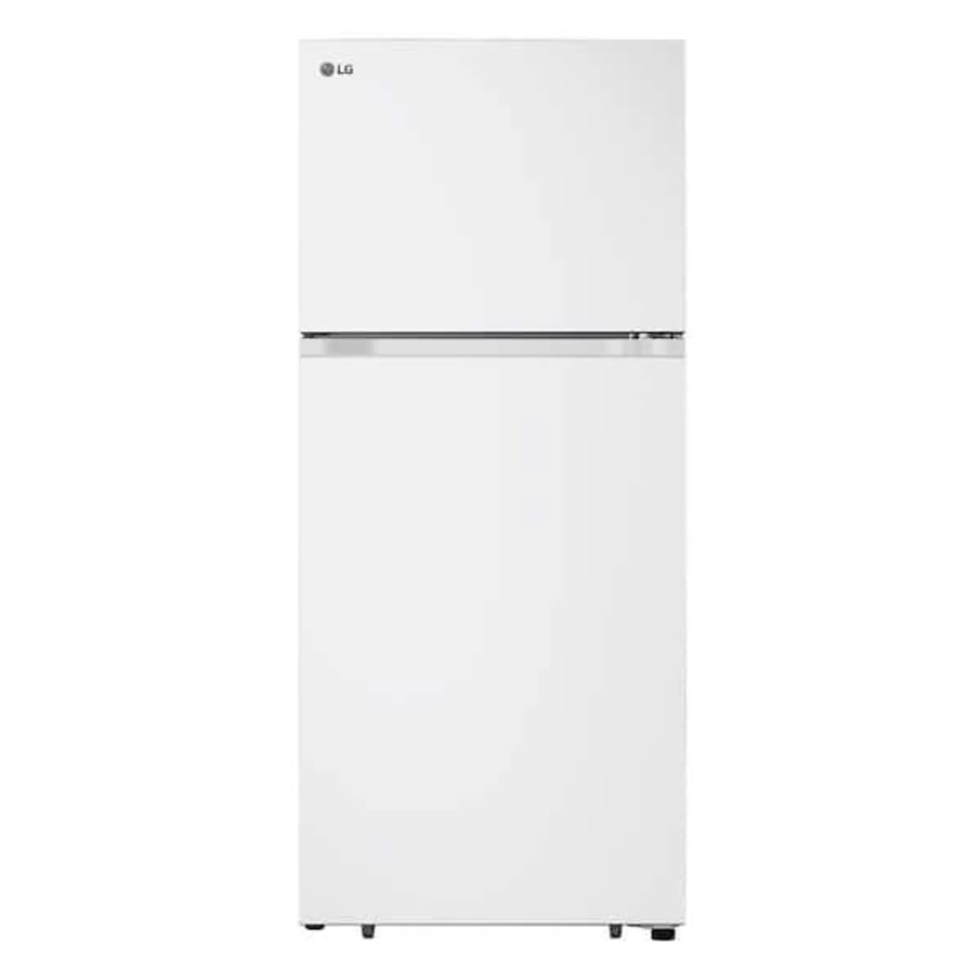 28 in. 18 cu. ft. Top Freezer Garage-Ready Refrigerator in White