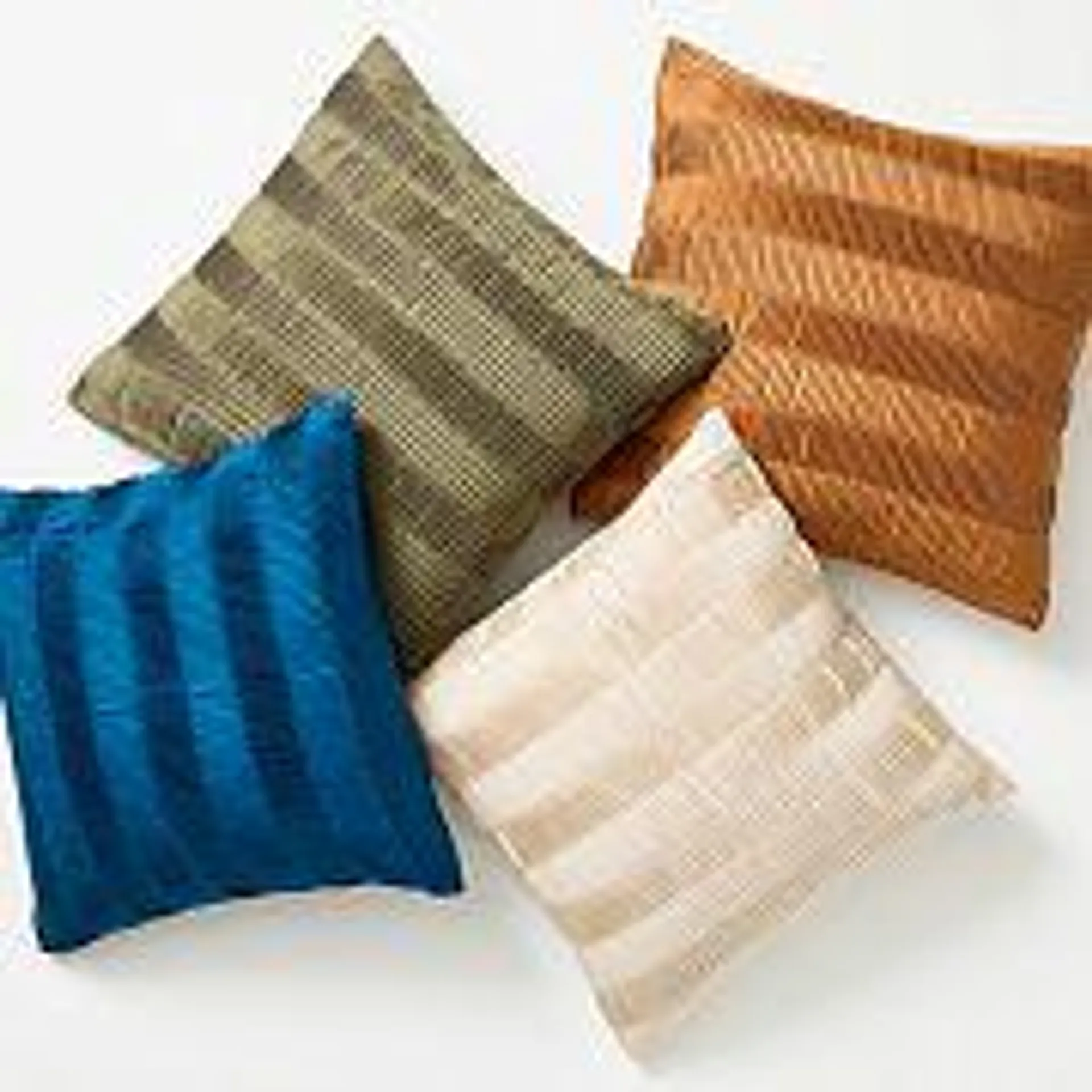 Vertical Pleated TENCEL™ Pillow Cover