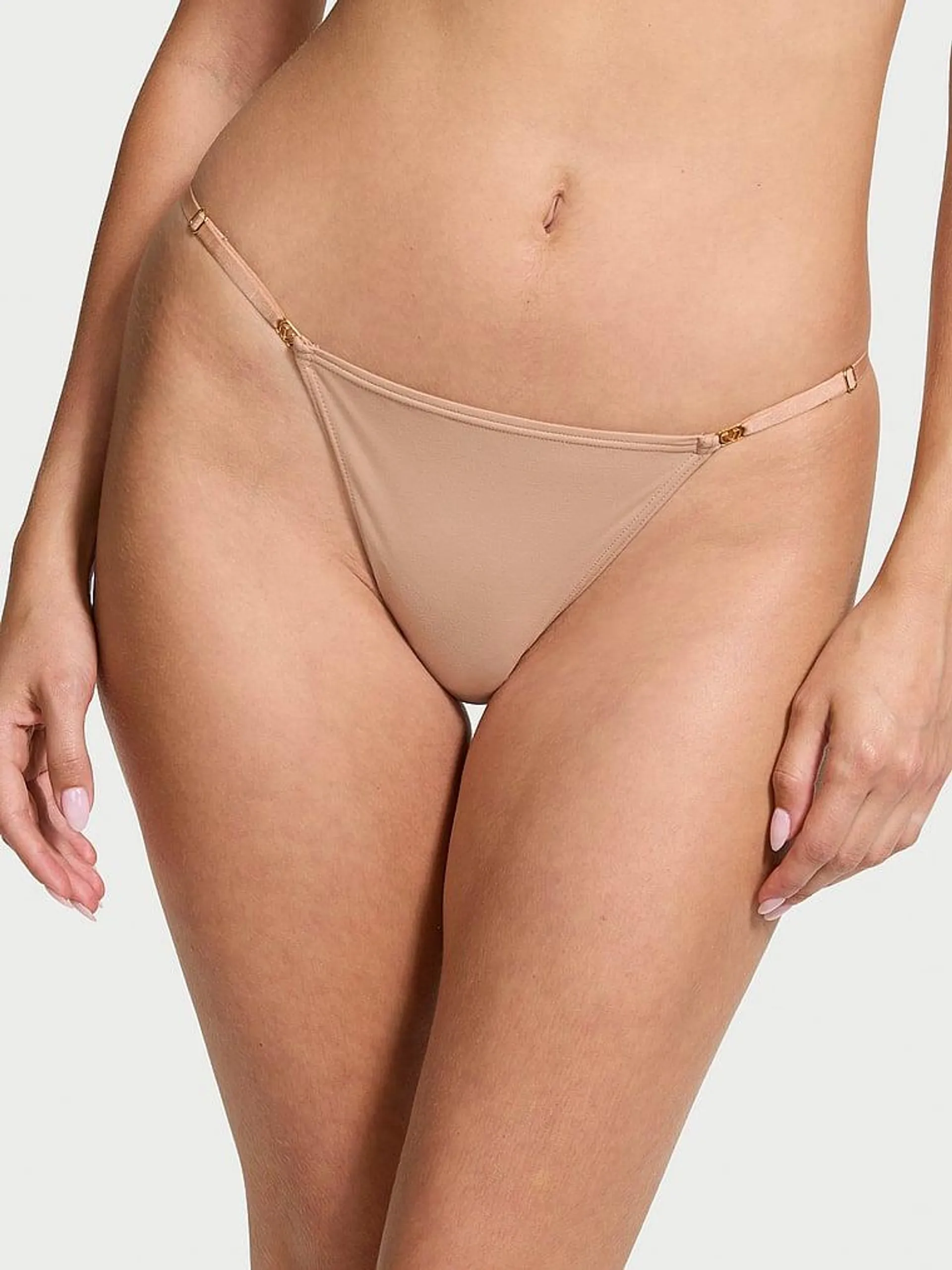 Smooth Adjustable String Bikini Panty