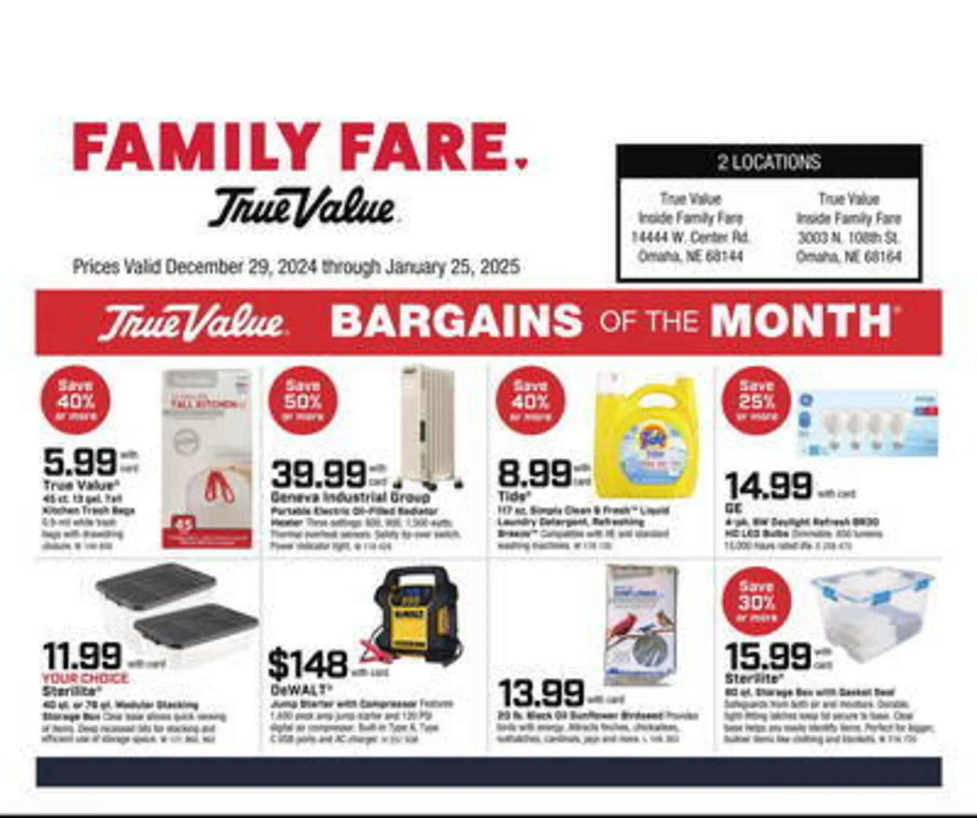 Weekly ad Family Fare Weekly Ad from January 12 to January 18 2025 - Page 3