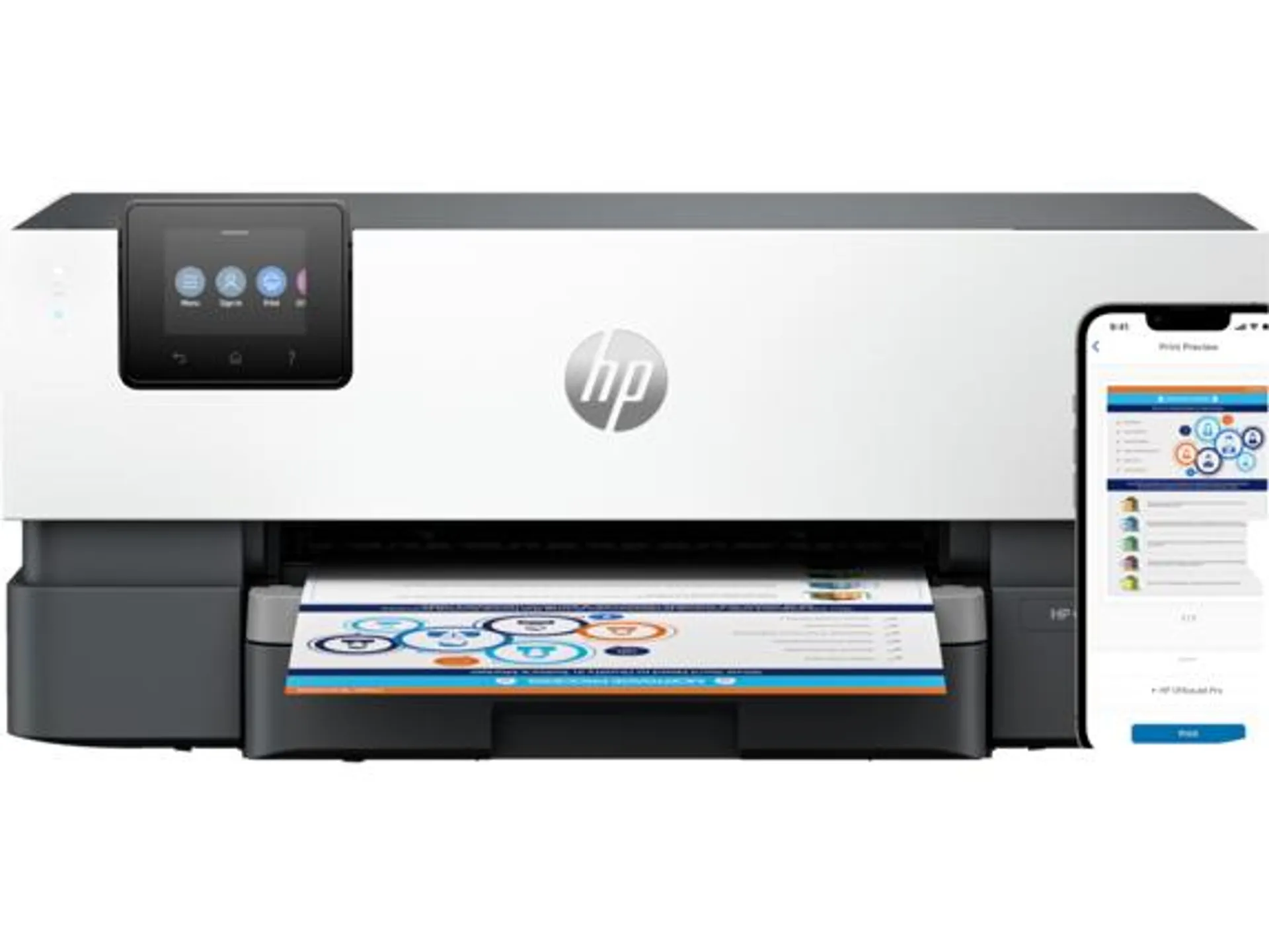 HP OfficeJet Pro 9110b Wireless Printer with PDL Page Descriptive Language Support