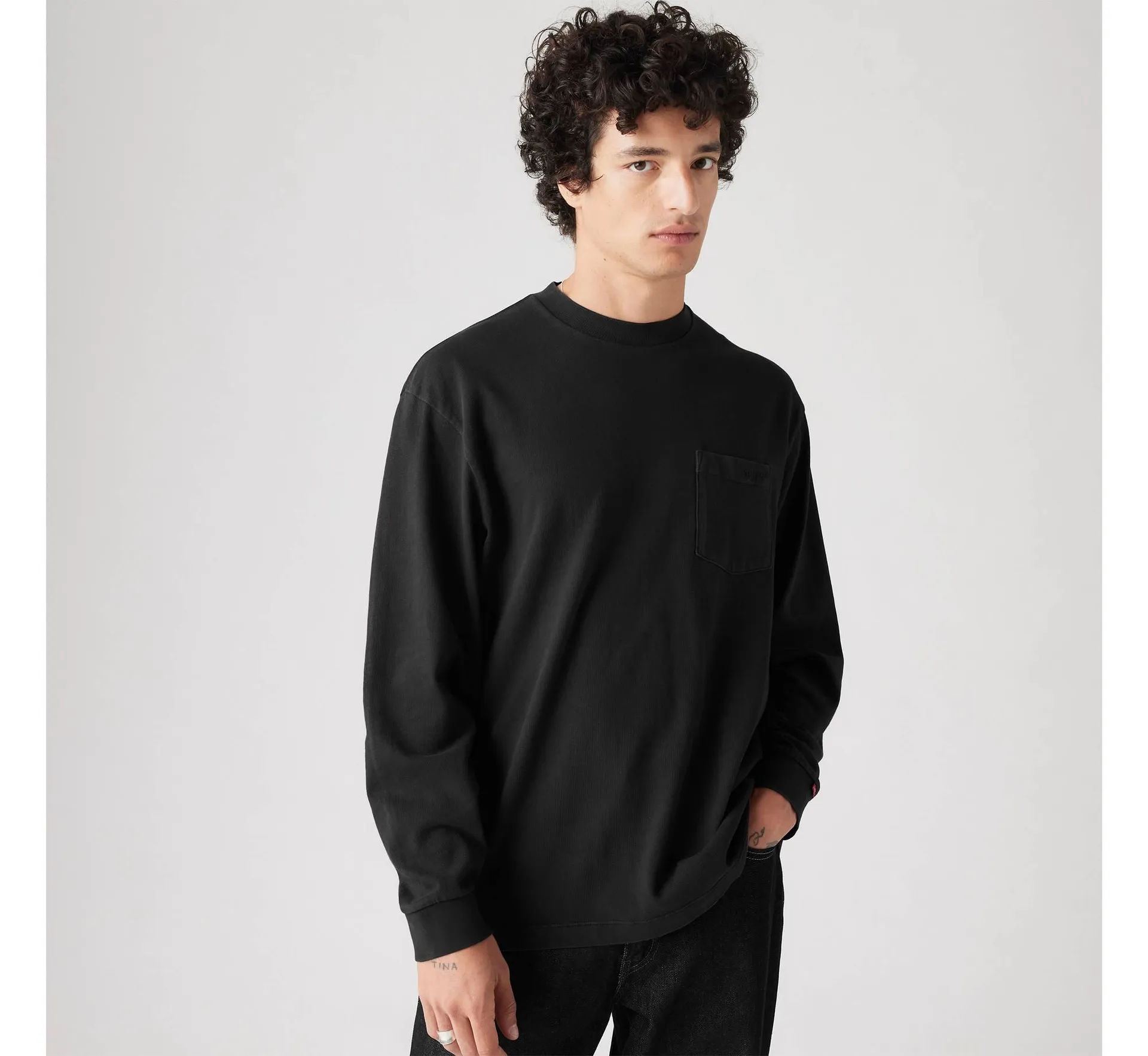 Long Sleeve Authentic Pocket T-shirt