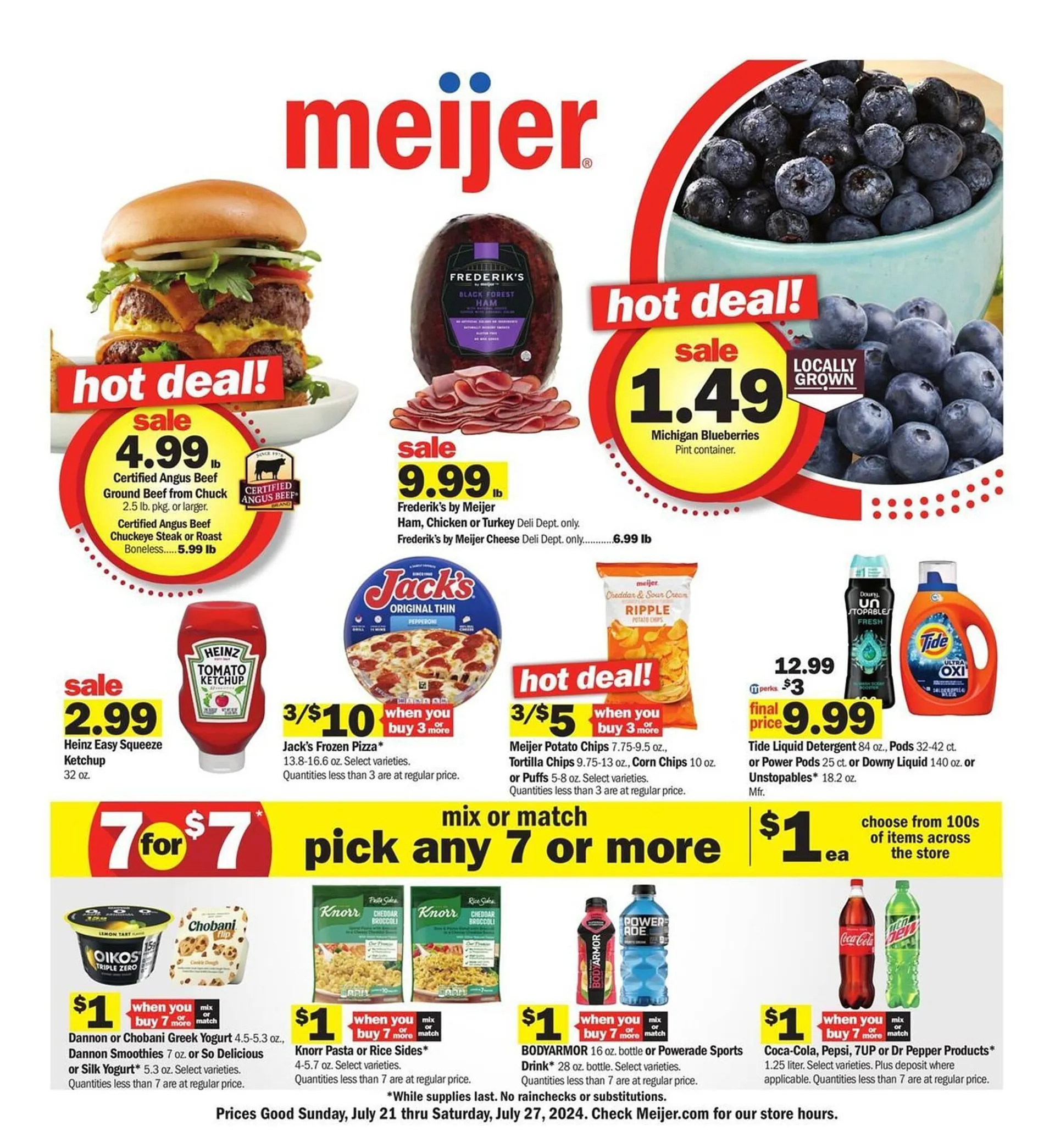 Meijer Weekly Ad - 1