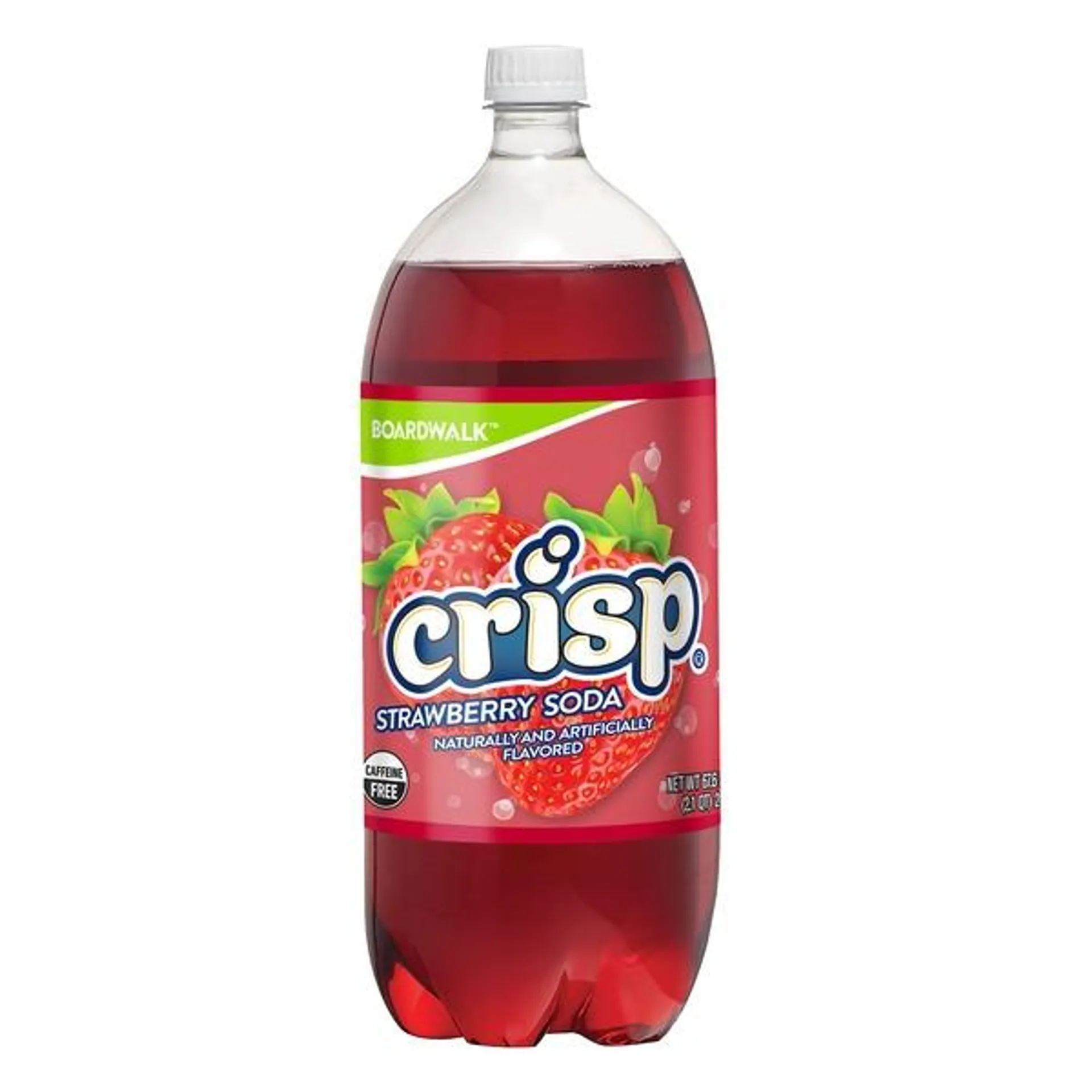 Boardwalk Crisp Strawberry Soda