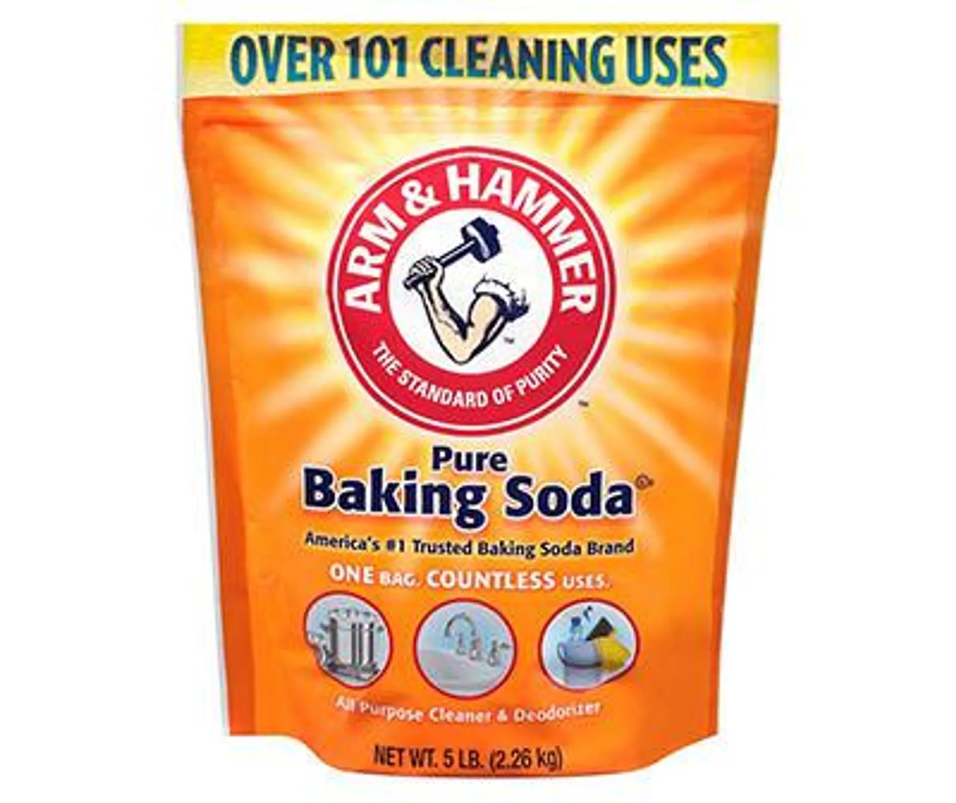 Arm & Hammer Pure Baking Soda, 5 lb