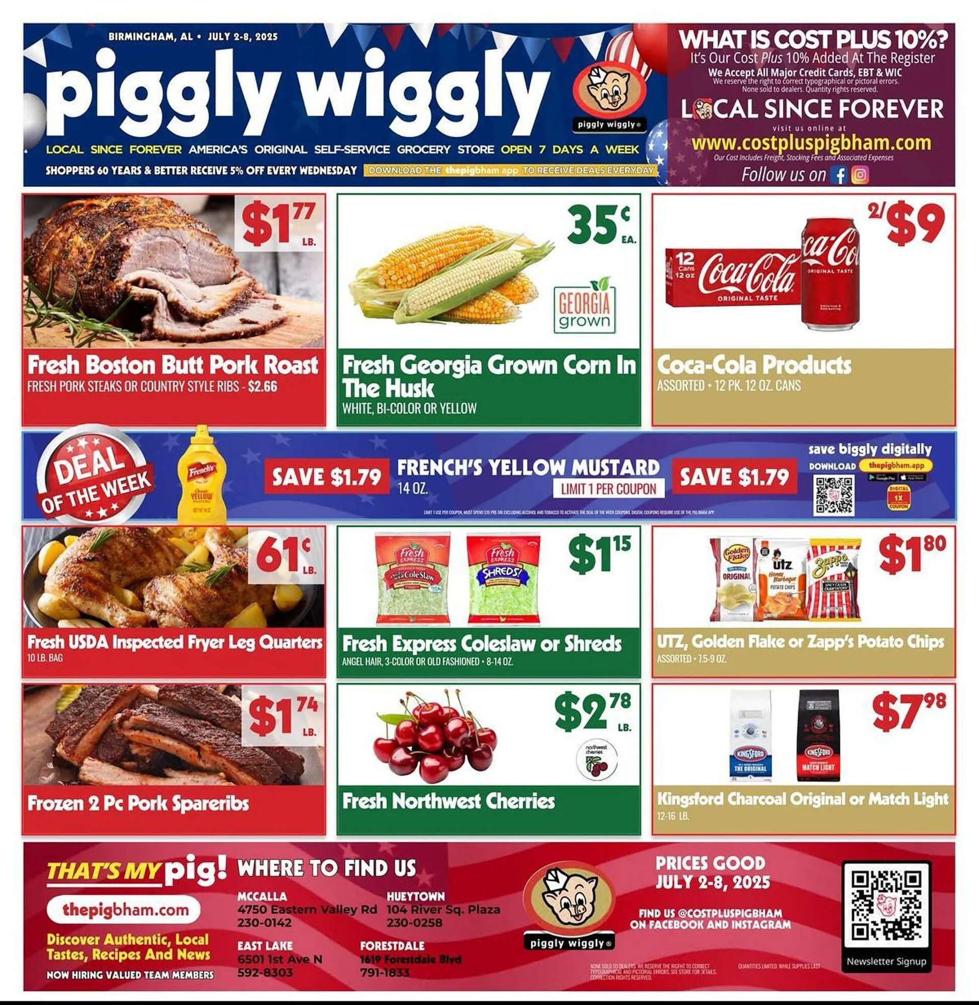Weekly ad Piggly Wiggly Weekly Ad from July 2 to July 8 2025 - Page 1