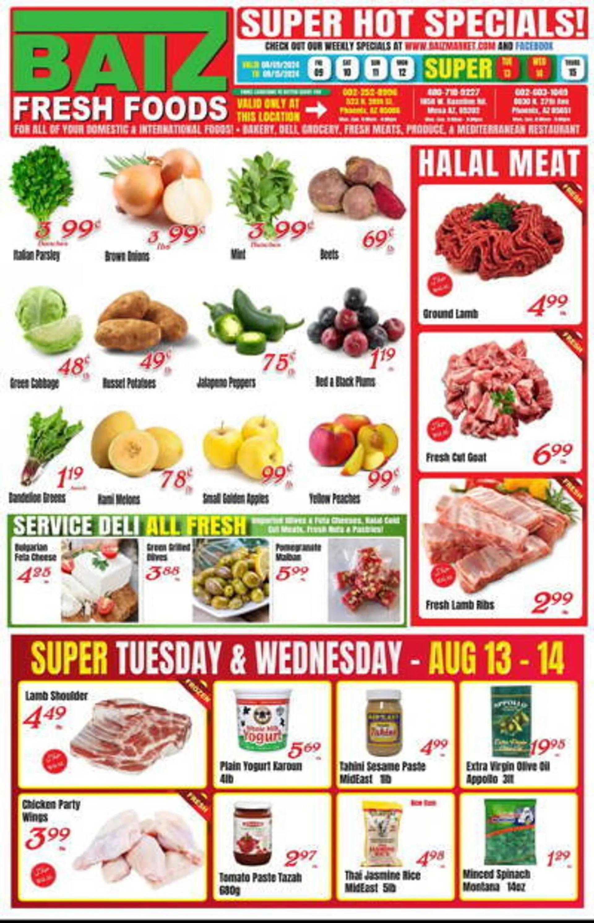 Baiz Market Place Weekly Ad - 1