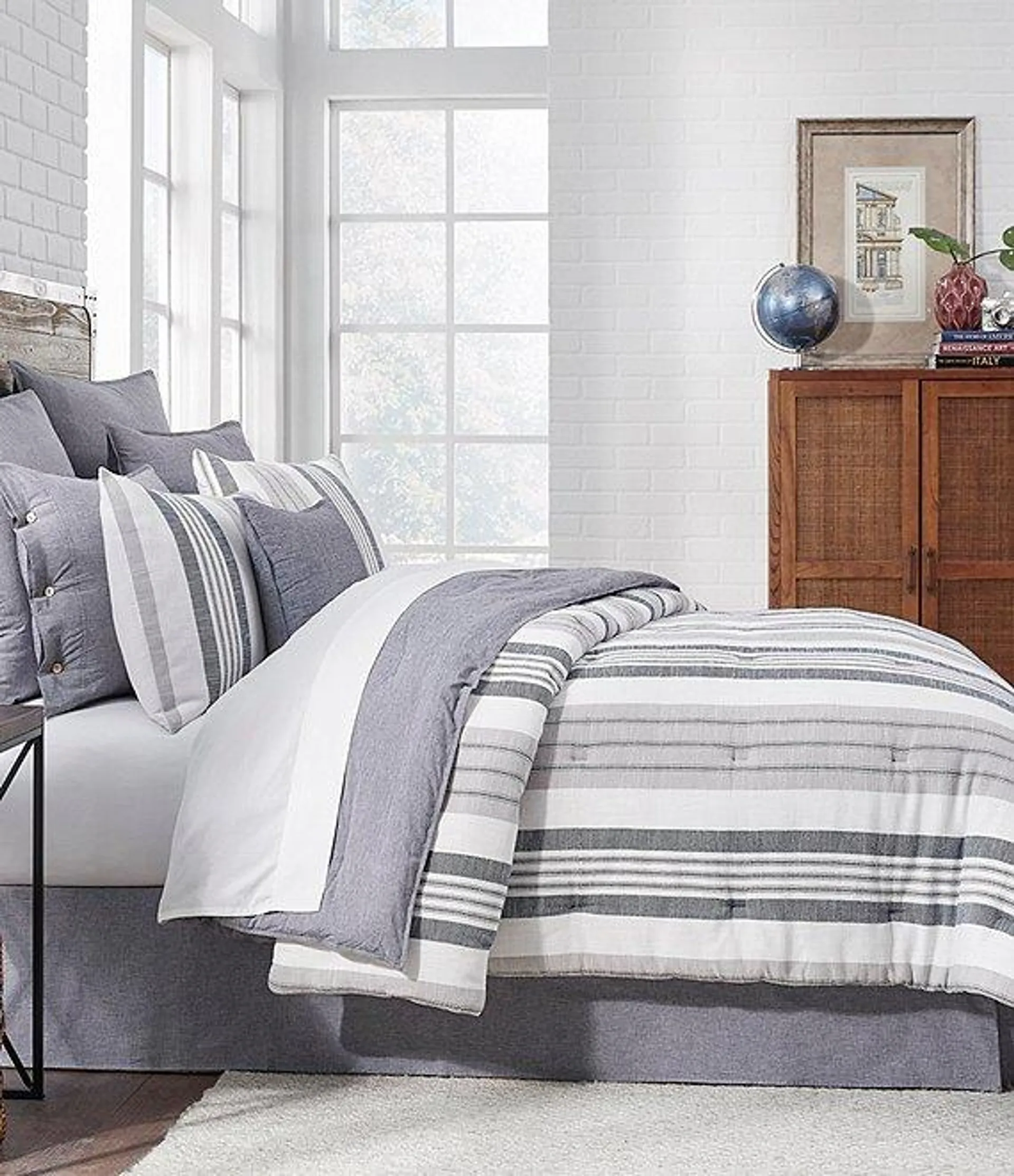 Ramsey Striped Comforter Mini Set