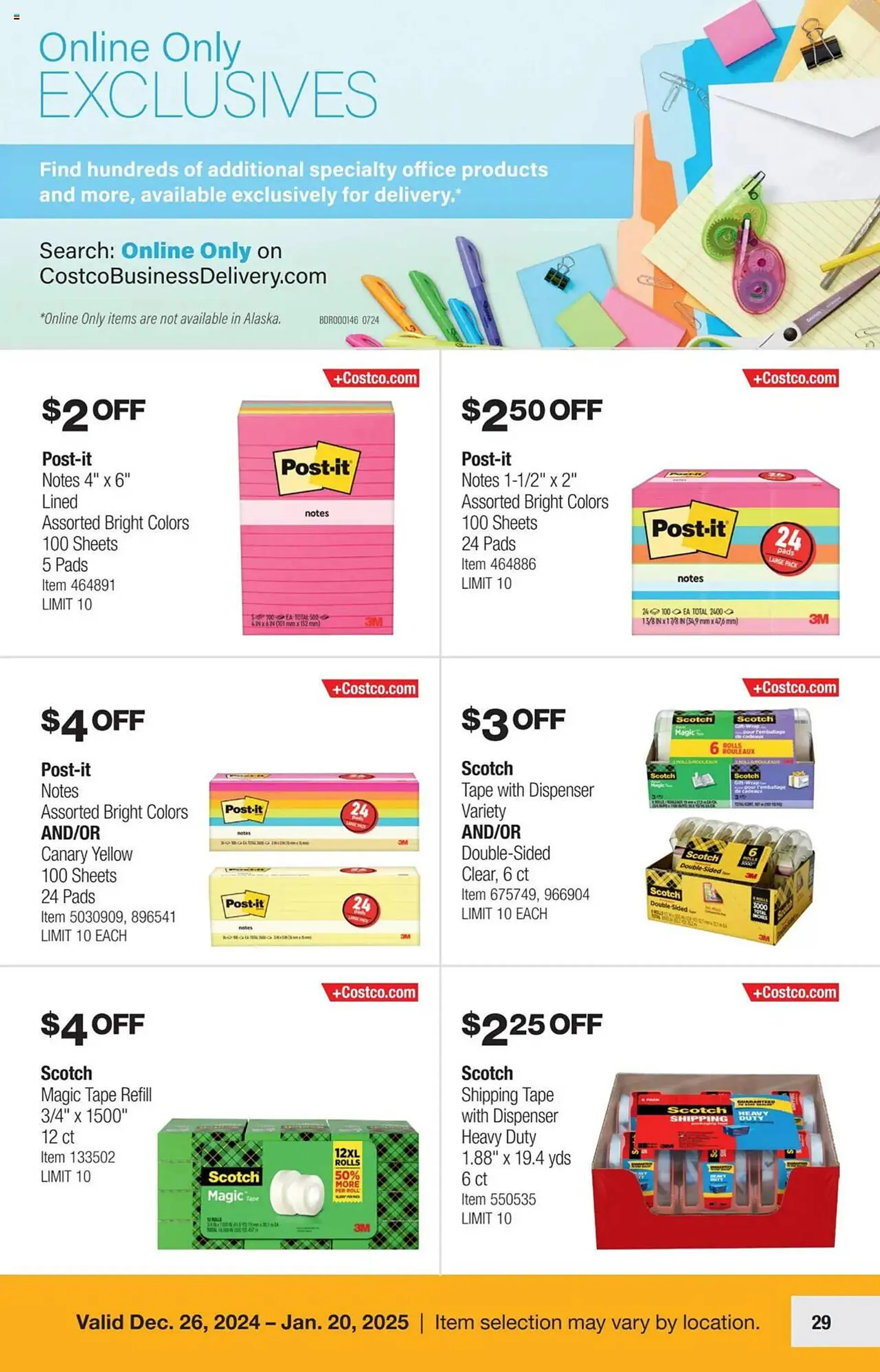 Weekly ad Costco Weekly Ad from December 26 to January 20 2025 - Page 29