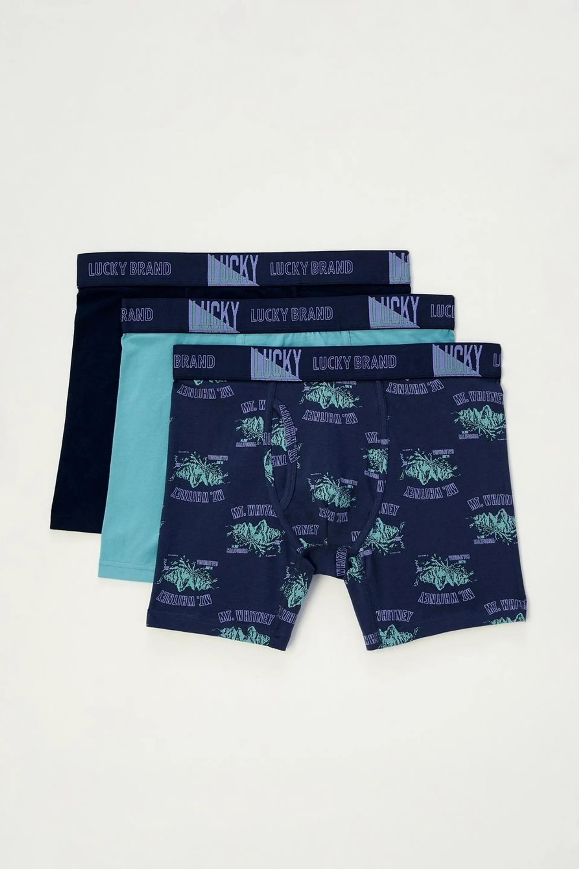 3 pack stretch boxer briefs