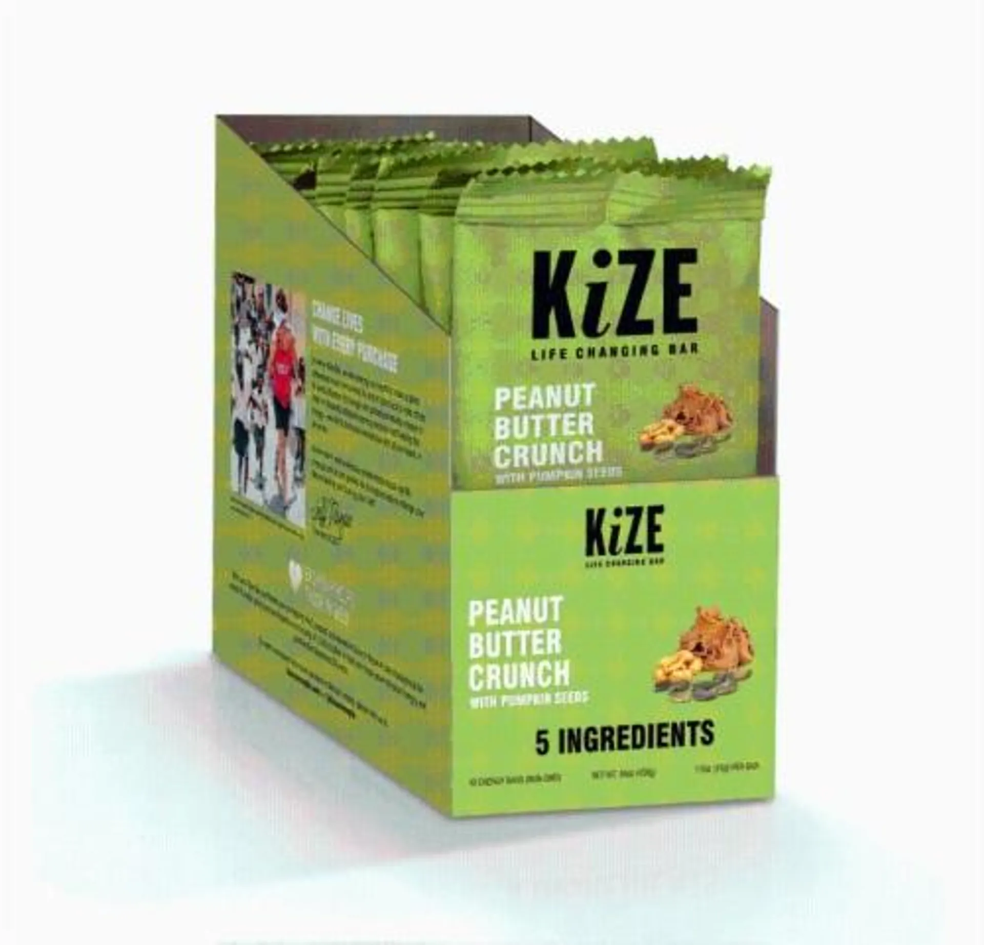 KiZE Life Changing Bar Peanut Butter Crunch