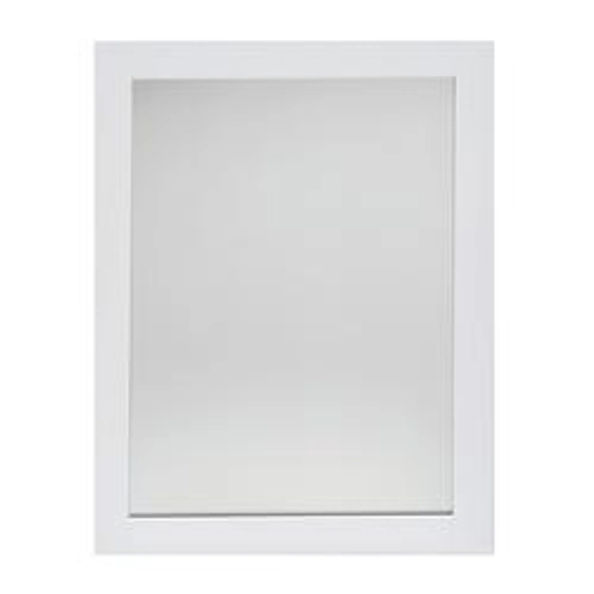 Tuscany® Rio 24"W x 31-1/2"H White Framed Mirror