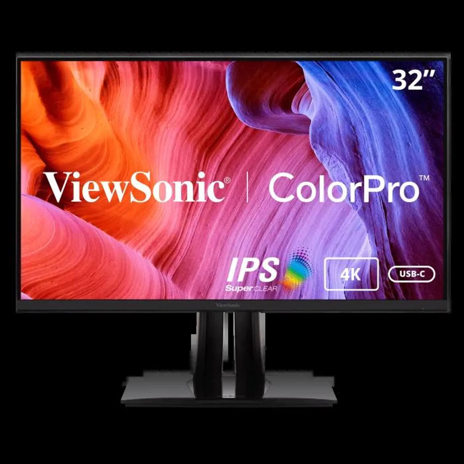 VP3256-4K - 32" ColorPro™ 4K UHD IPS Monitor with 60W USB-C, sRGB, HDR10 and Pantone Validated